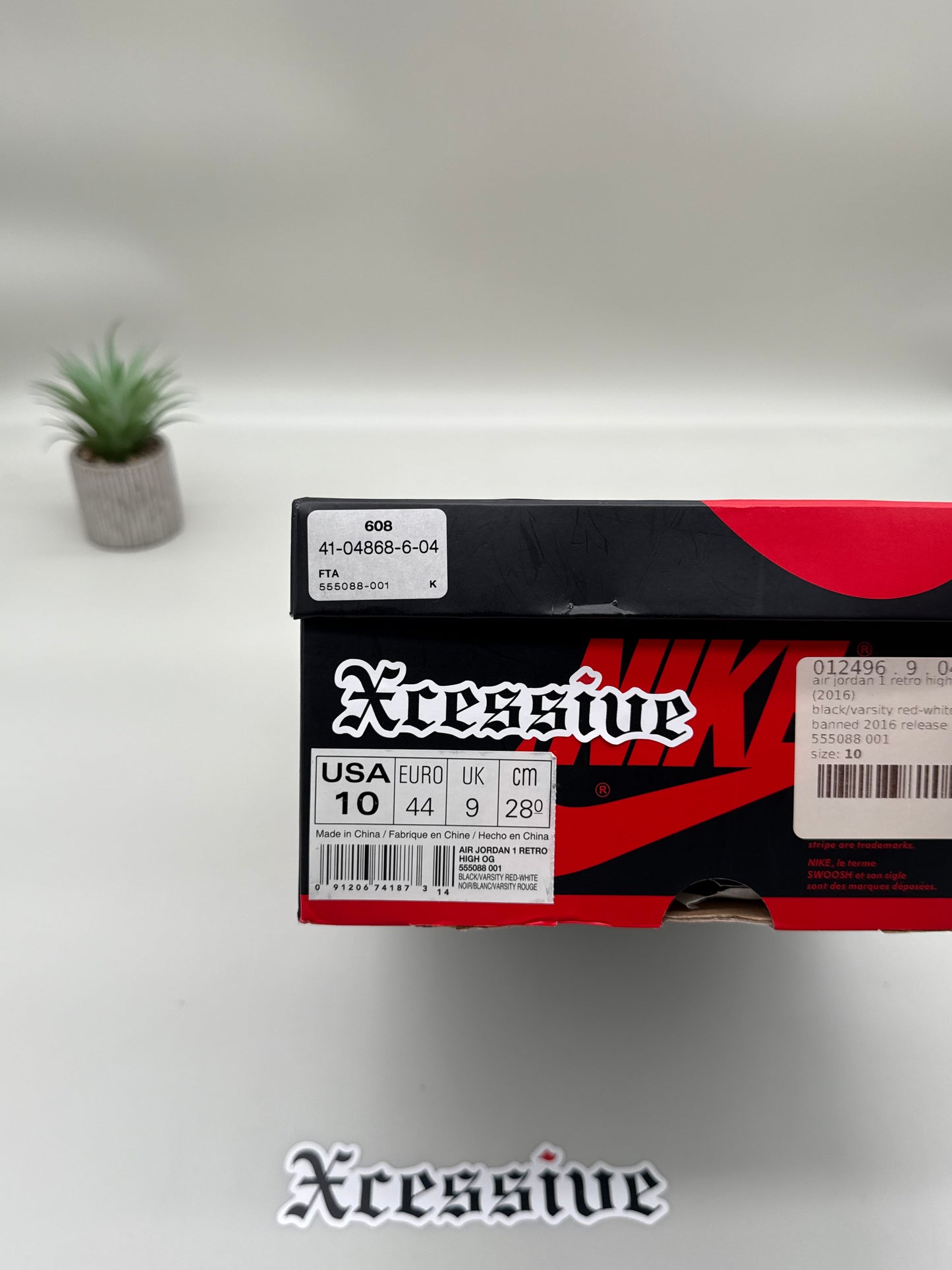 Jordan 1 Banned (2016)
