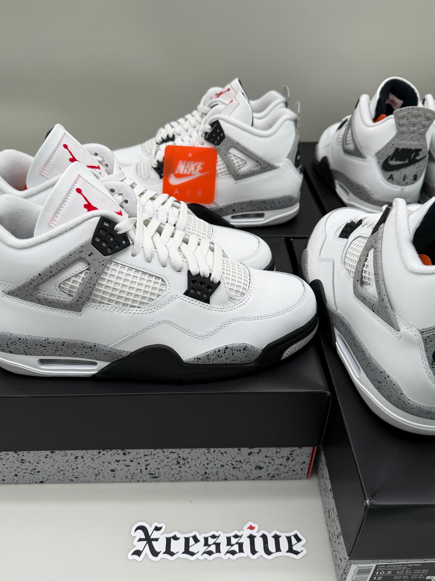 Jordan 4 White Cement