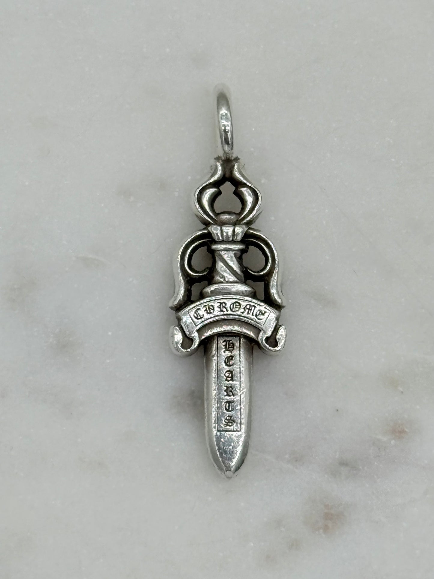 Chrome Hearts Double Dagger Pendant