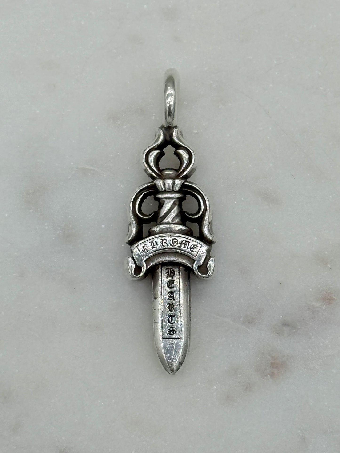 Chrome Hearts Double Dagger Pendant