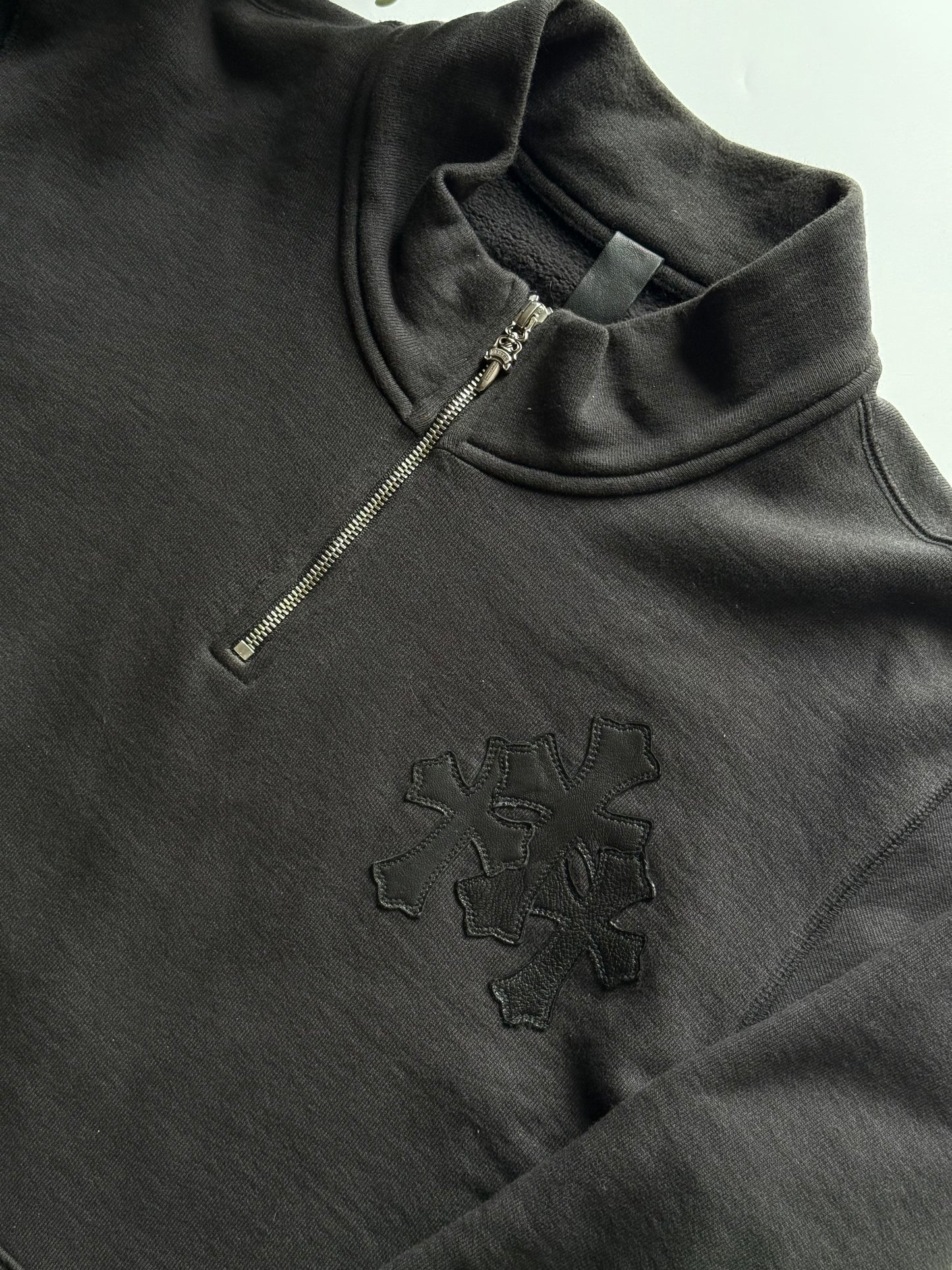 Chrome Hearts Black Paper Jam Quarter Zip