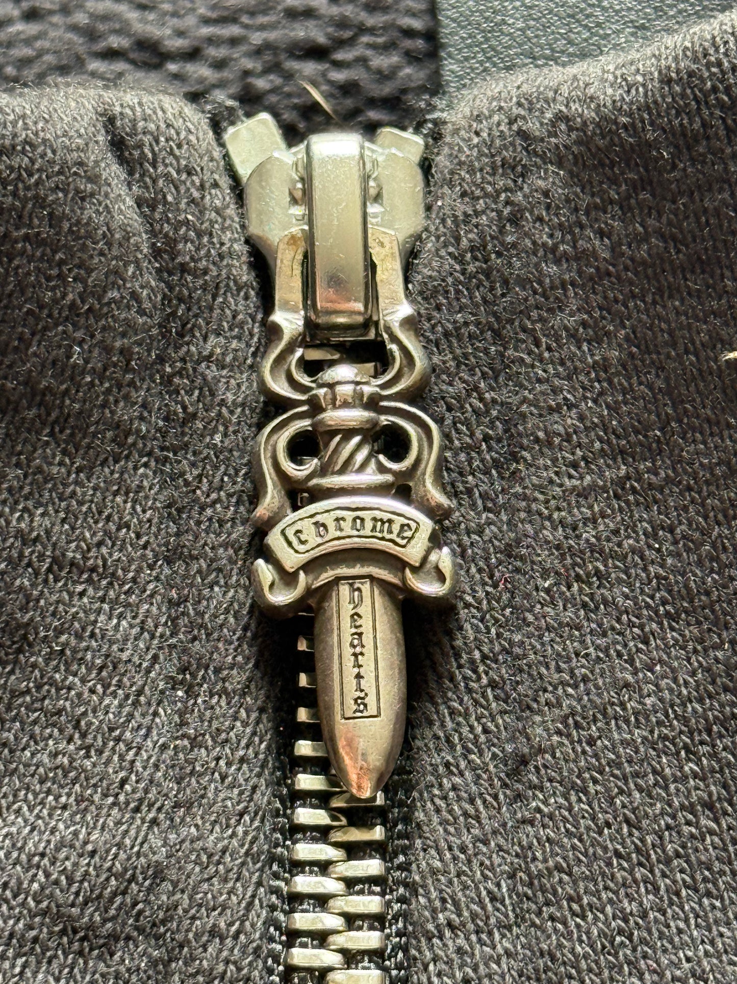 Chrome Hearts Black Paper Jam Quarter Zip