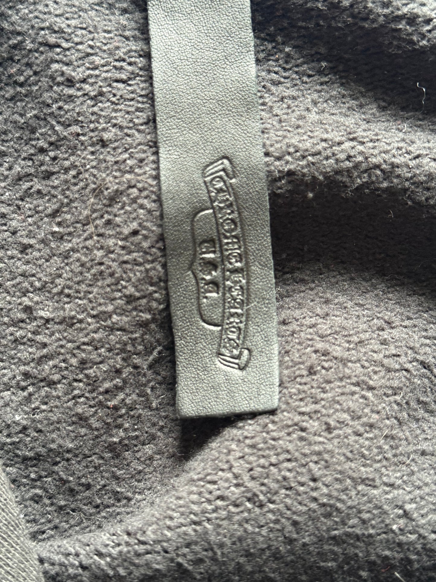 Chrome Hearts Black Paper Jam Quarter Zip