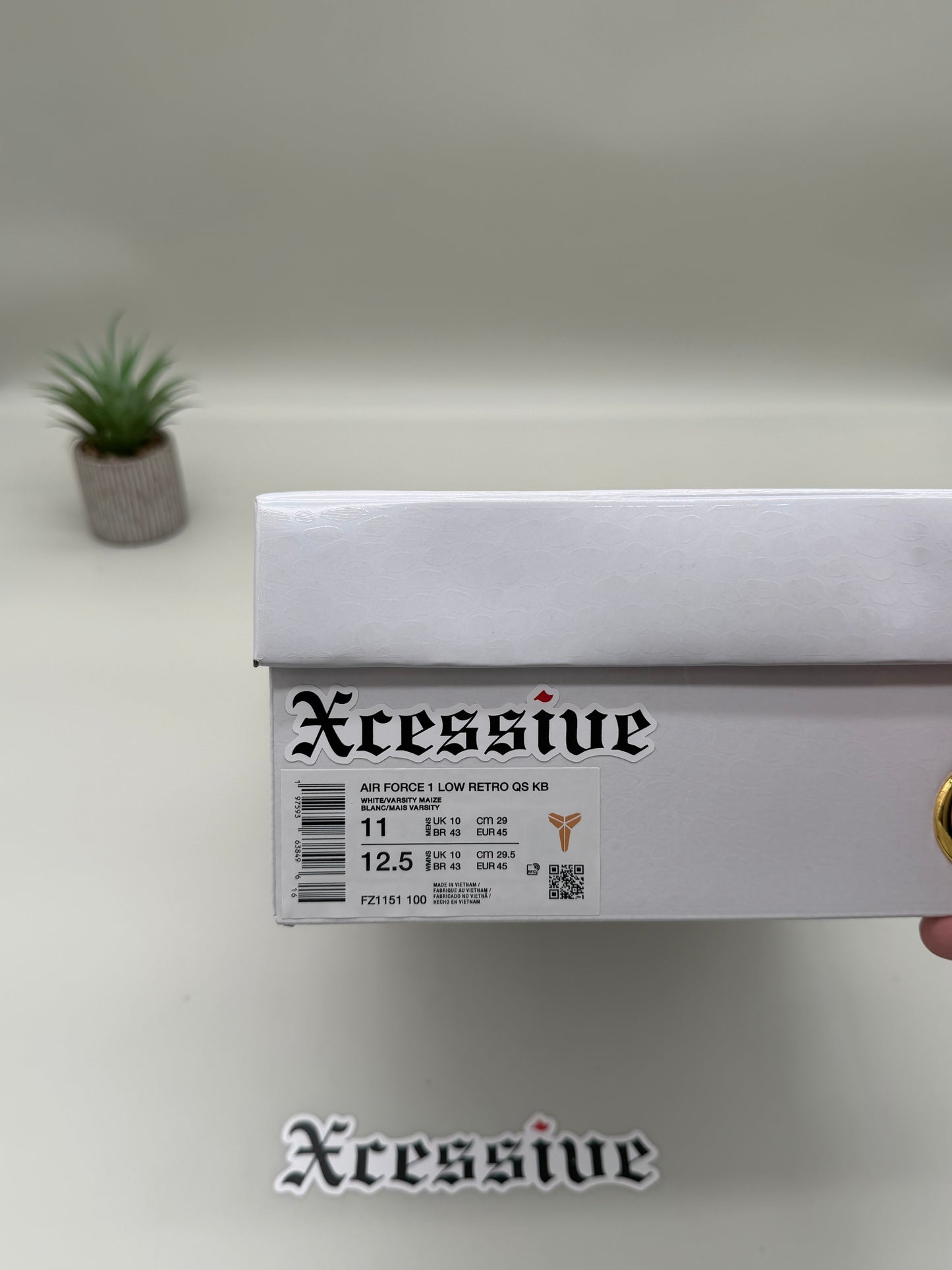 Nike Air Force 1 Kobe Lakers Home