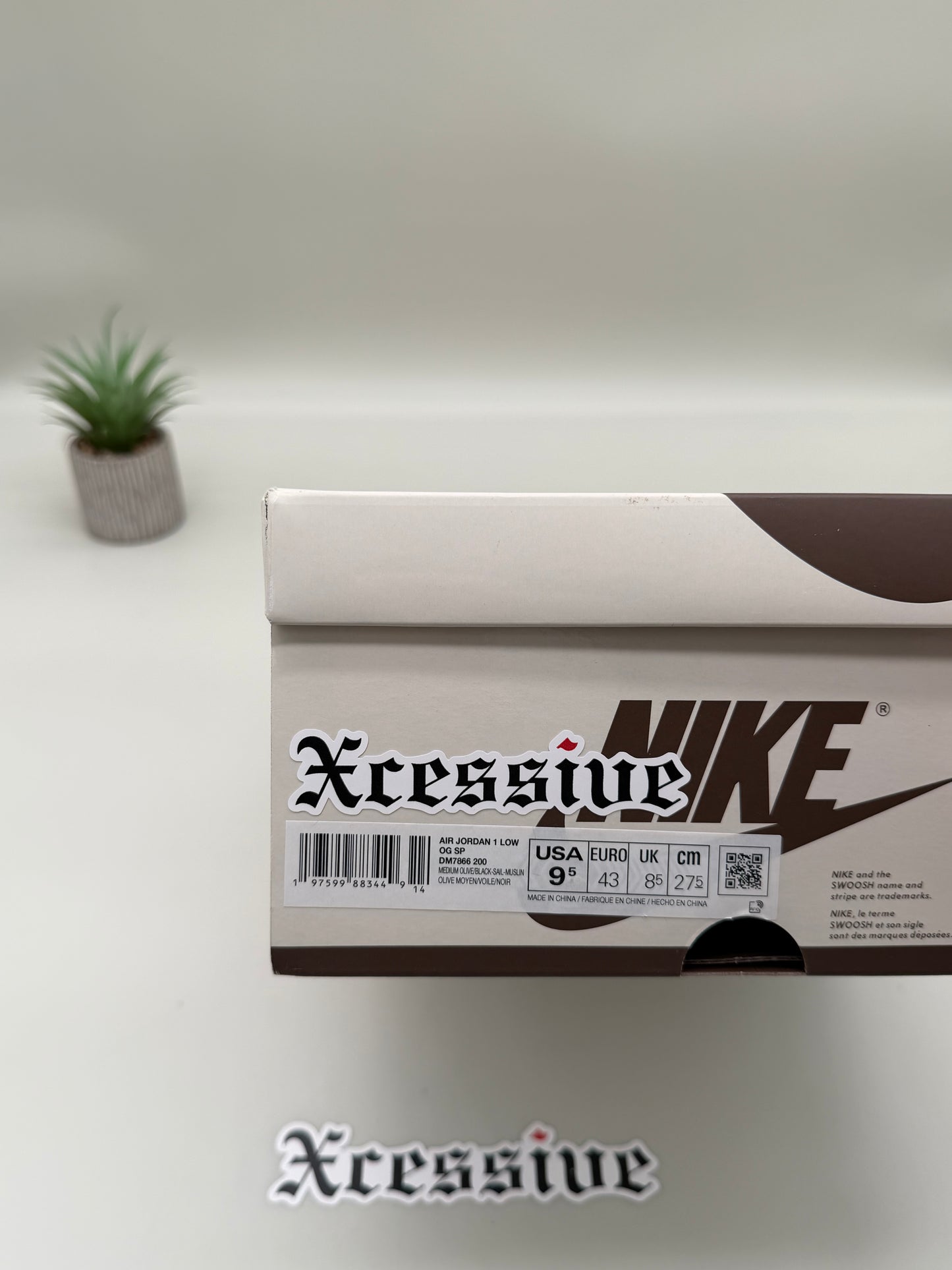 Jordan 1 Low Travis Scott Medium Olive