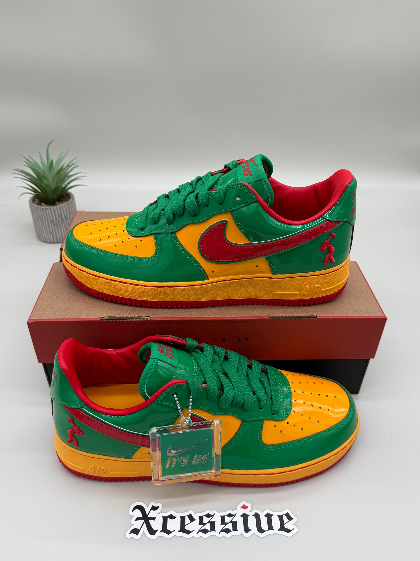 Nike Air Force 1 Lil Yachty Concrete Boys Lucky Green