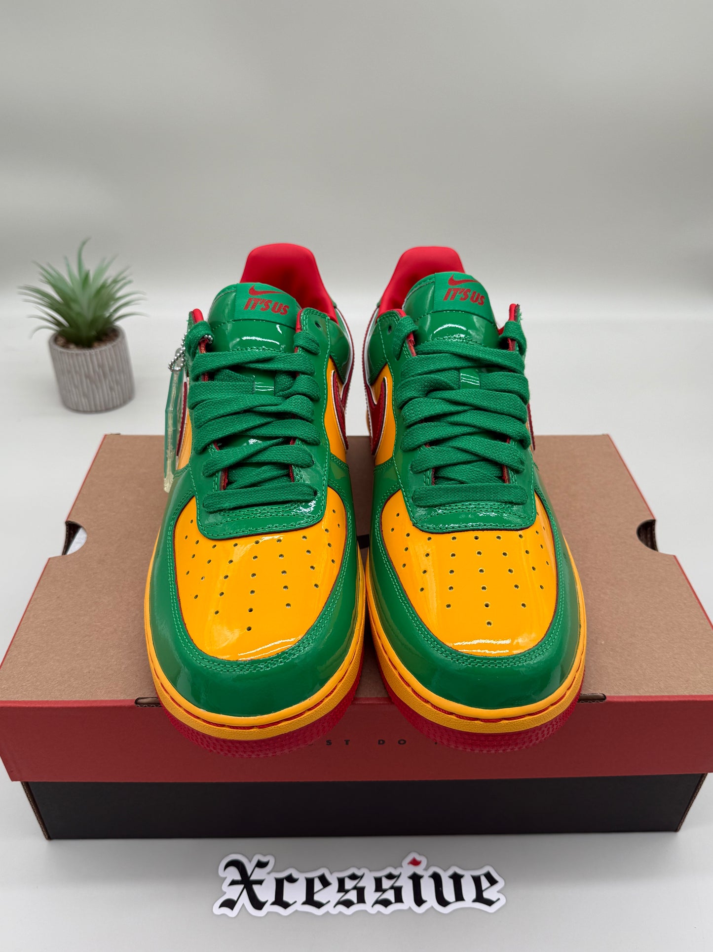 Nike Air Force 1 Lil Yachty Concrete Boys Lucky Green