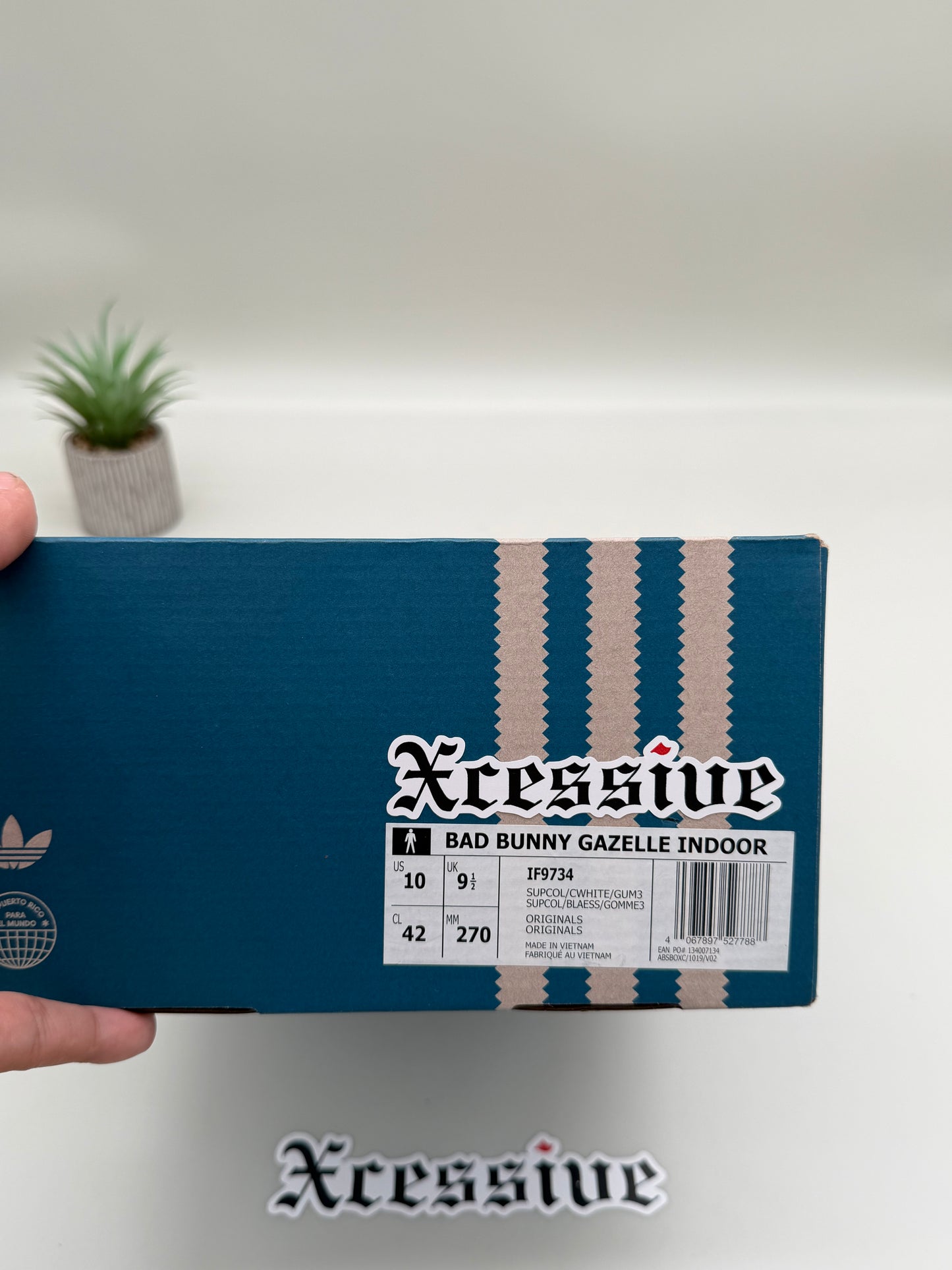 adidas Bad Bunny Gazelle Indoor San Juan