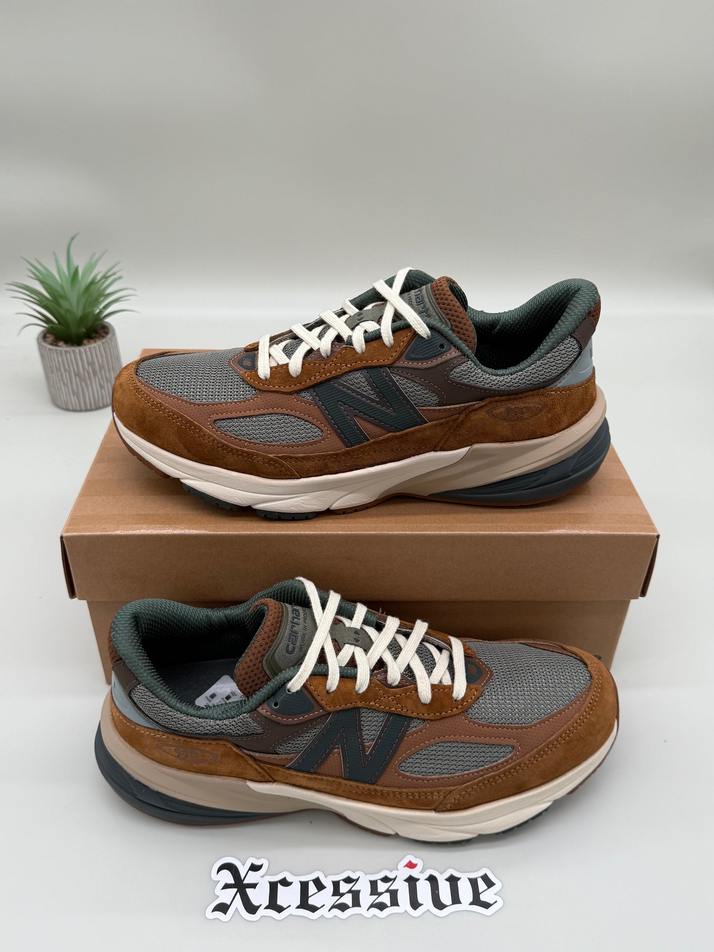 New Balance 990v6 Carhartt WIP Sculpture Center