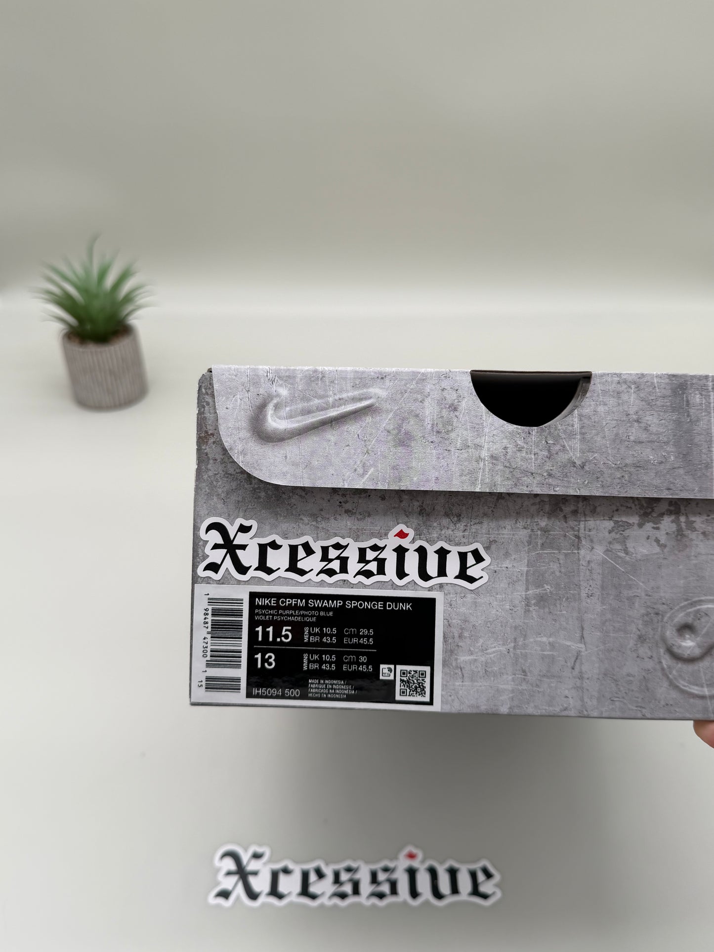 Nike Dunk Low CPFM Swamp Sponge Psychic Purple