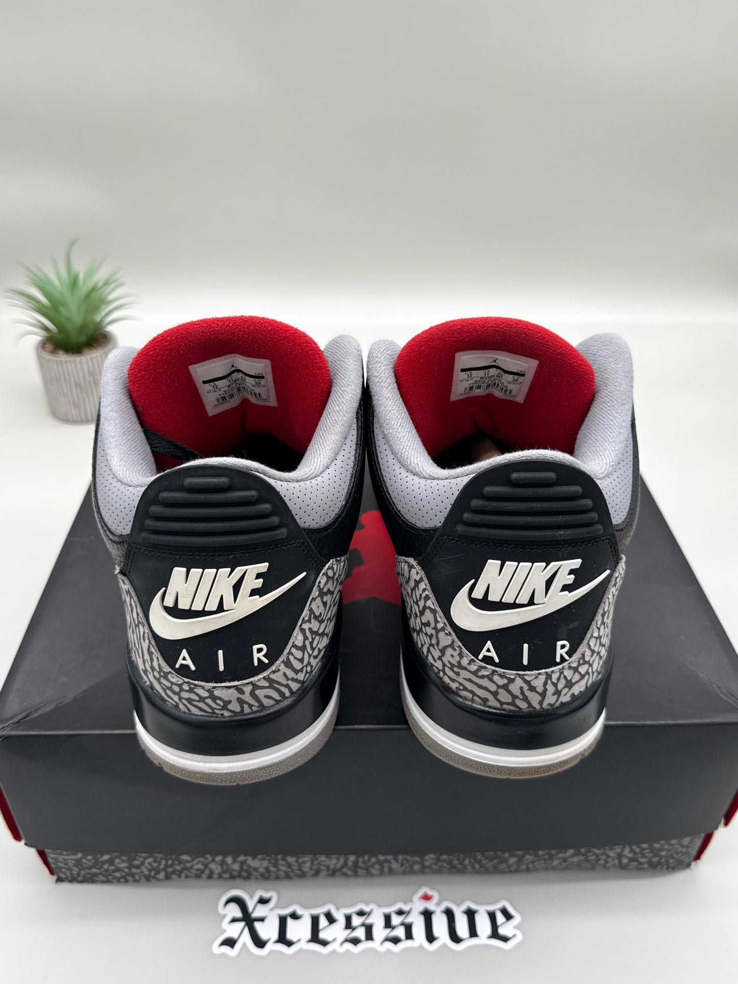 Jordan 3 Black Cement (2018)