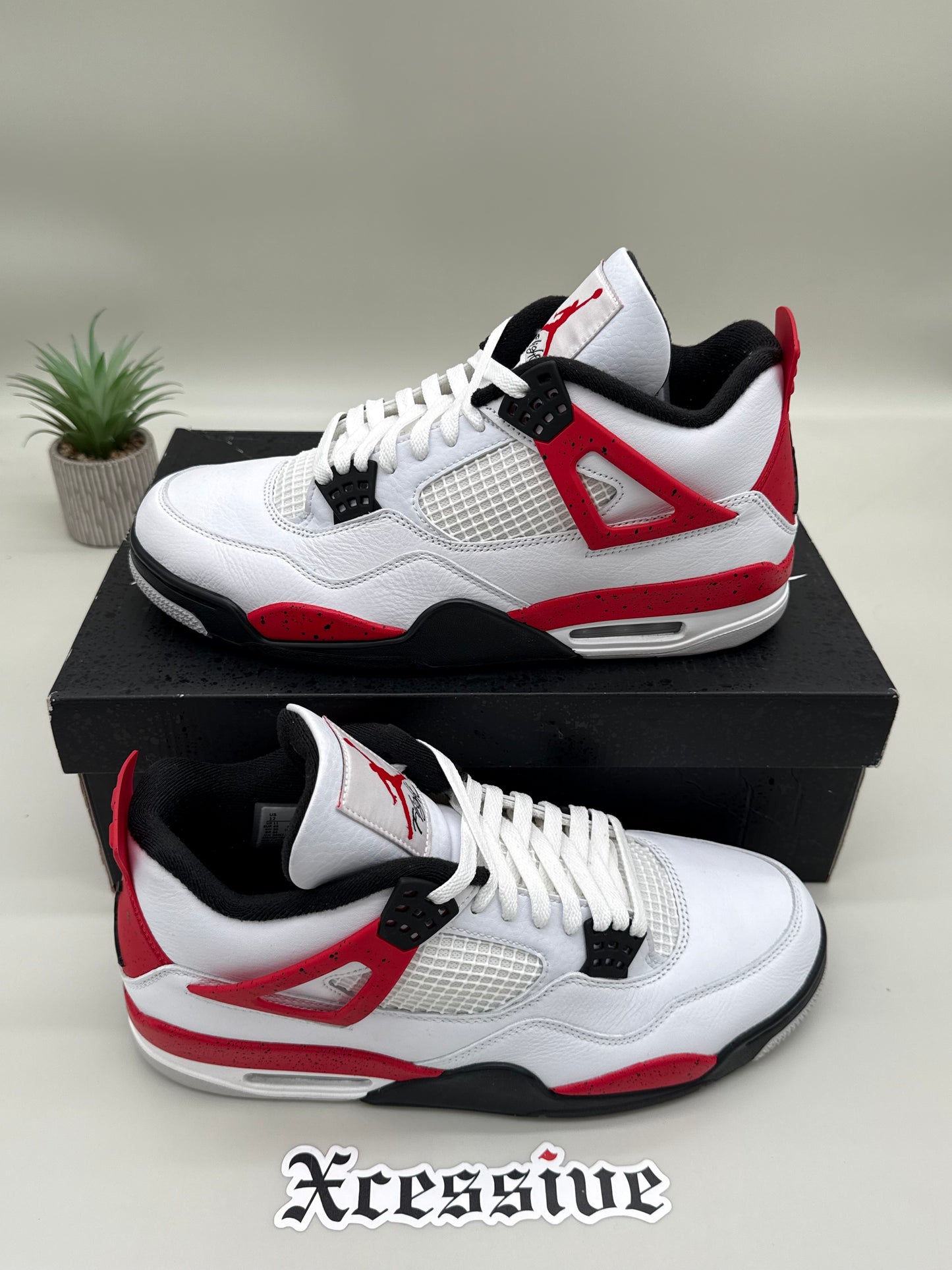 Jordan 4 Red Cement