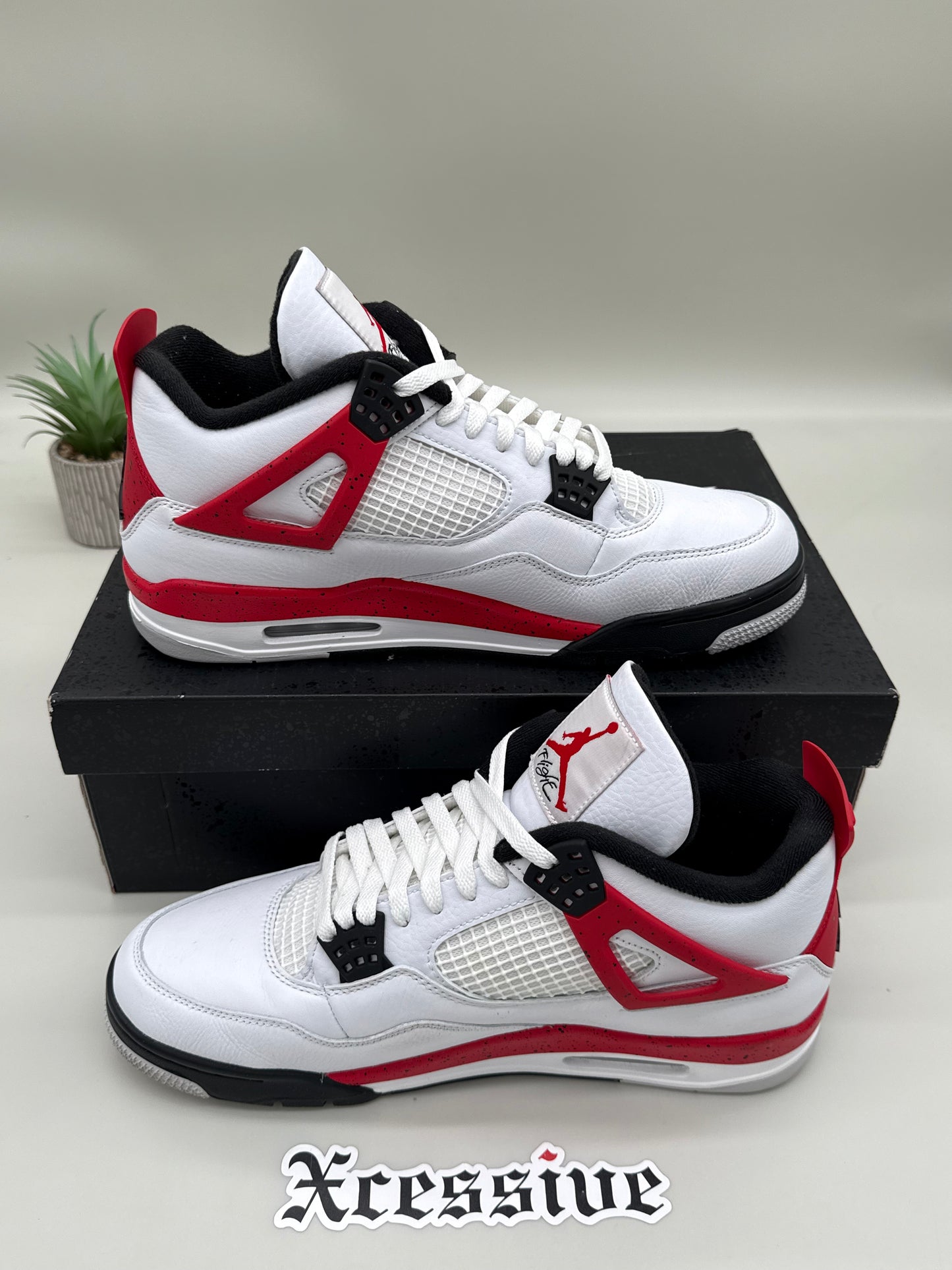 Jordan 4 Red Cement