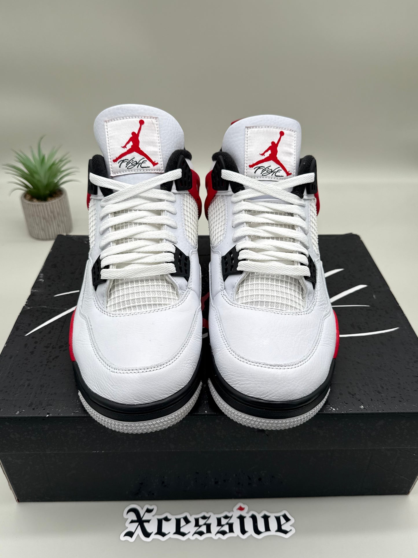 Jordan 4 Red Cement