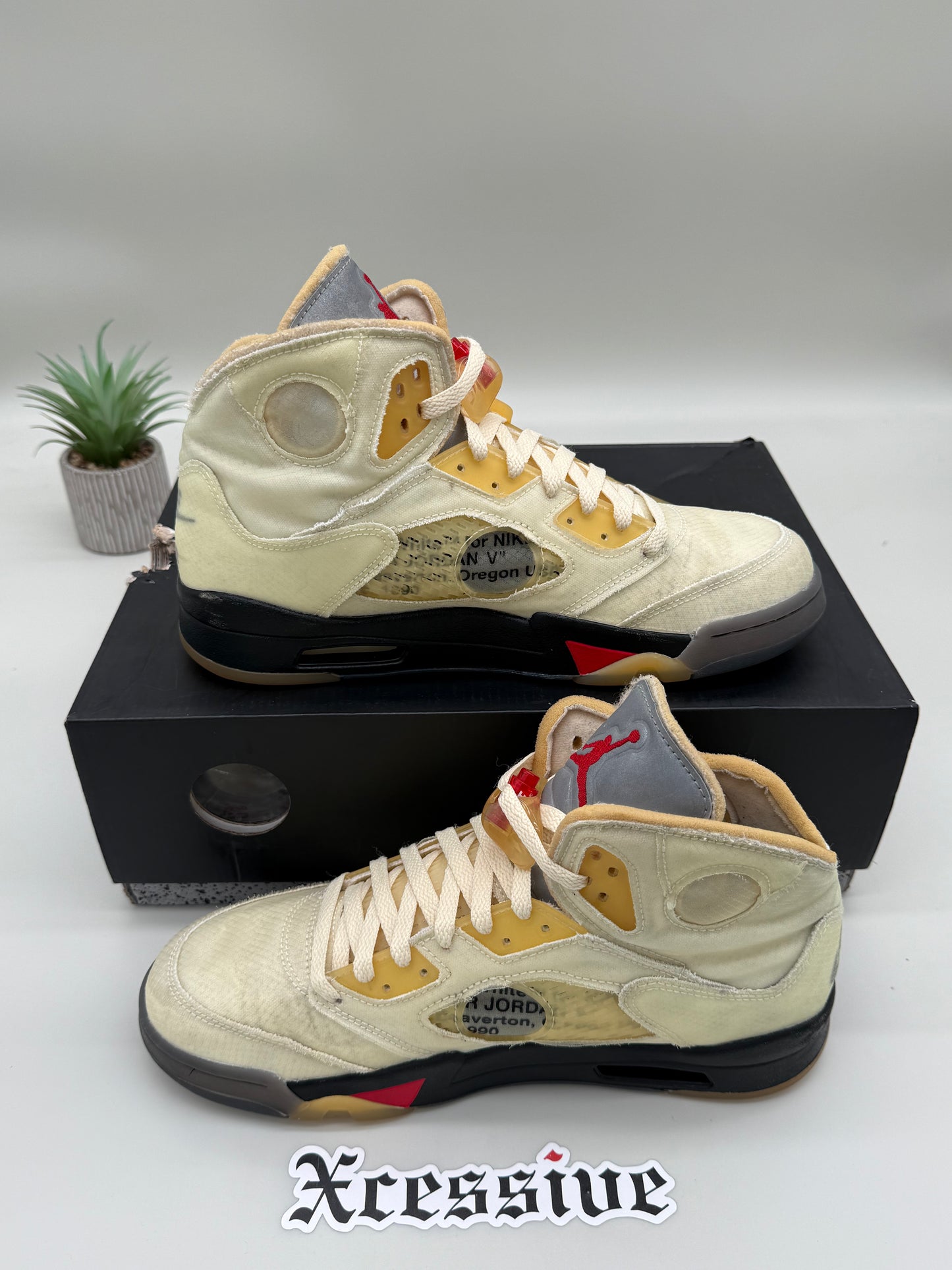 Off-White Jordan 5 Sail