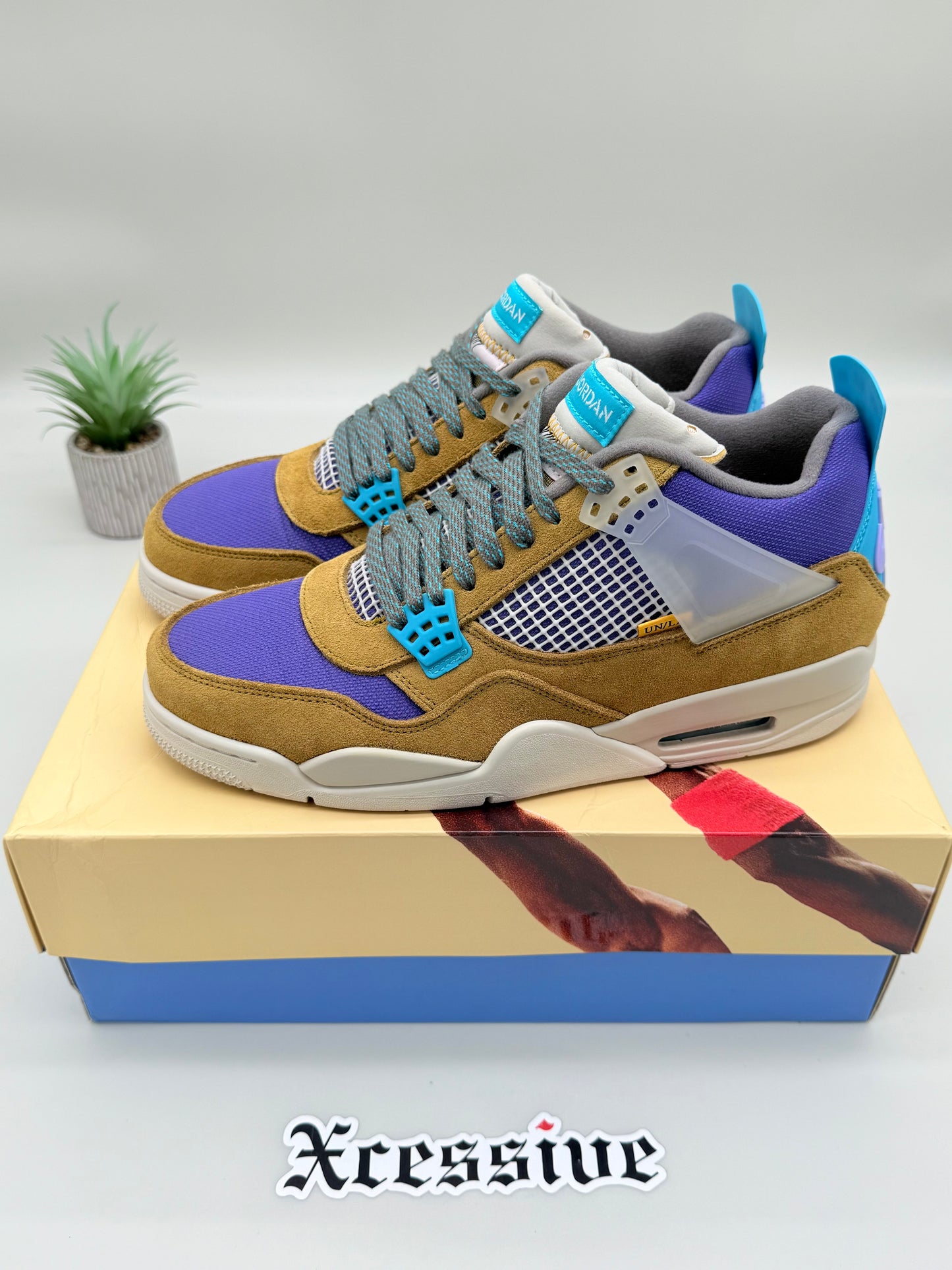 Jordan 4 Union Desert Moss