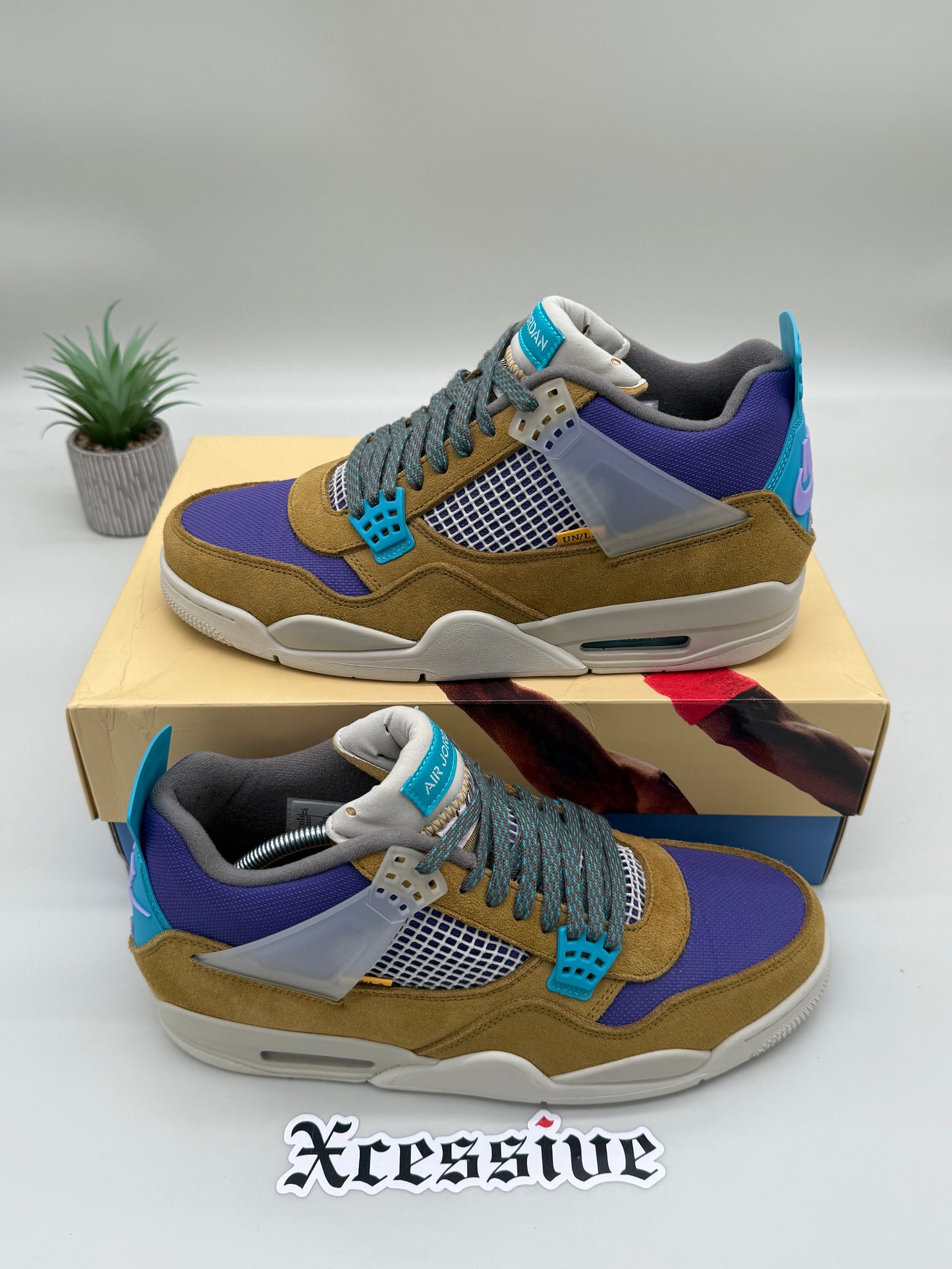 Jordan 4 Union Desert Moss