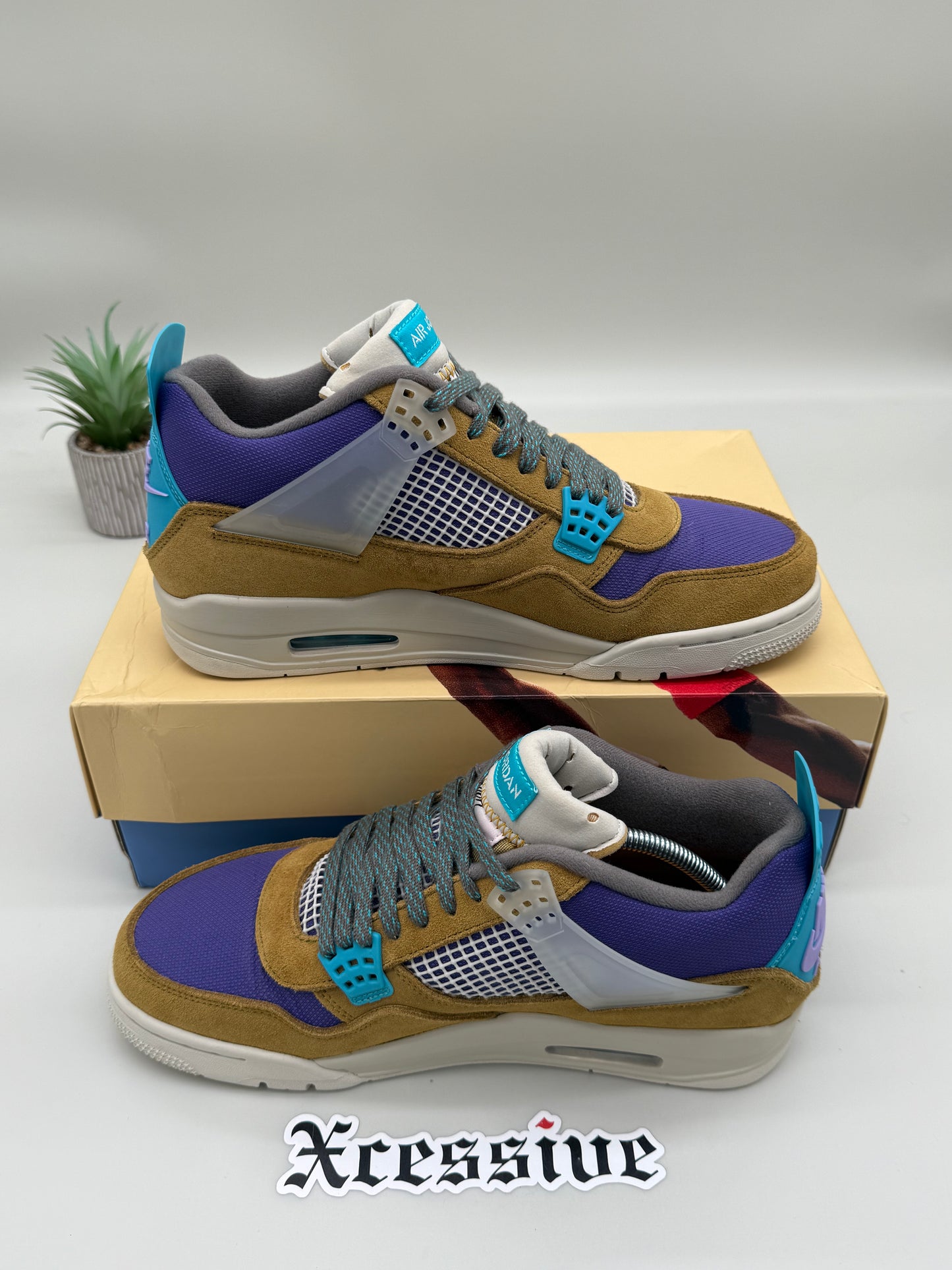 Jordan 4 Union Desert Moss