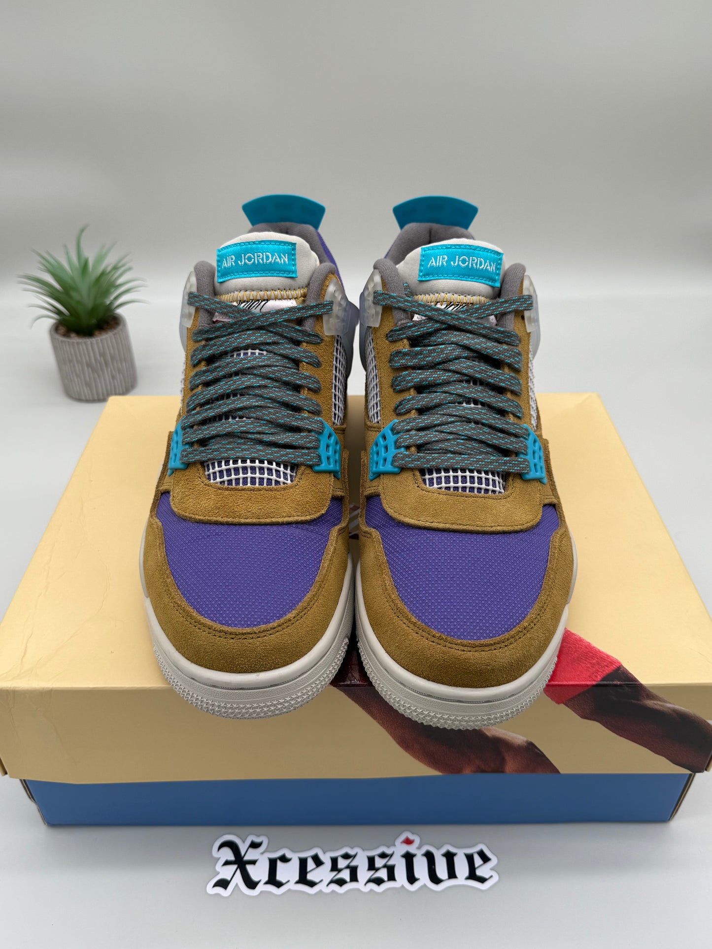 Jordan 4 Union Desert Moss