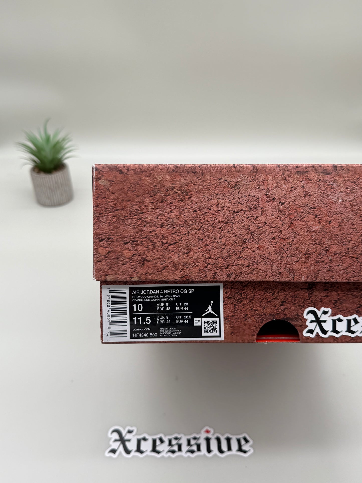 Jordan 4 Nigel Sylvester Brick by Brick