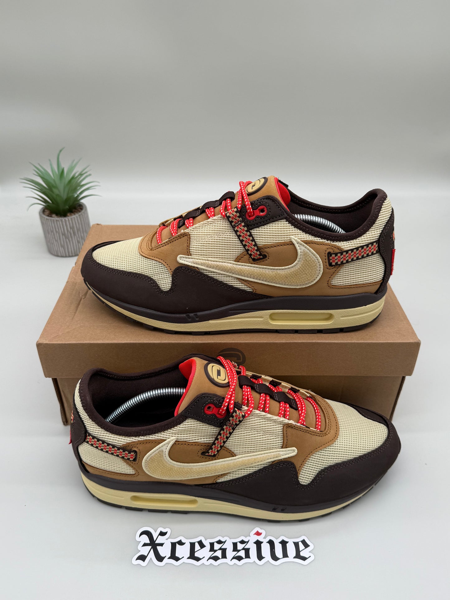 Nike Air Max 1 Travis Scott Baroque Brown