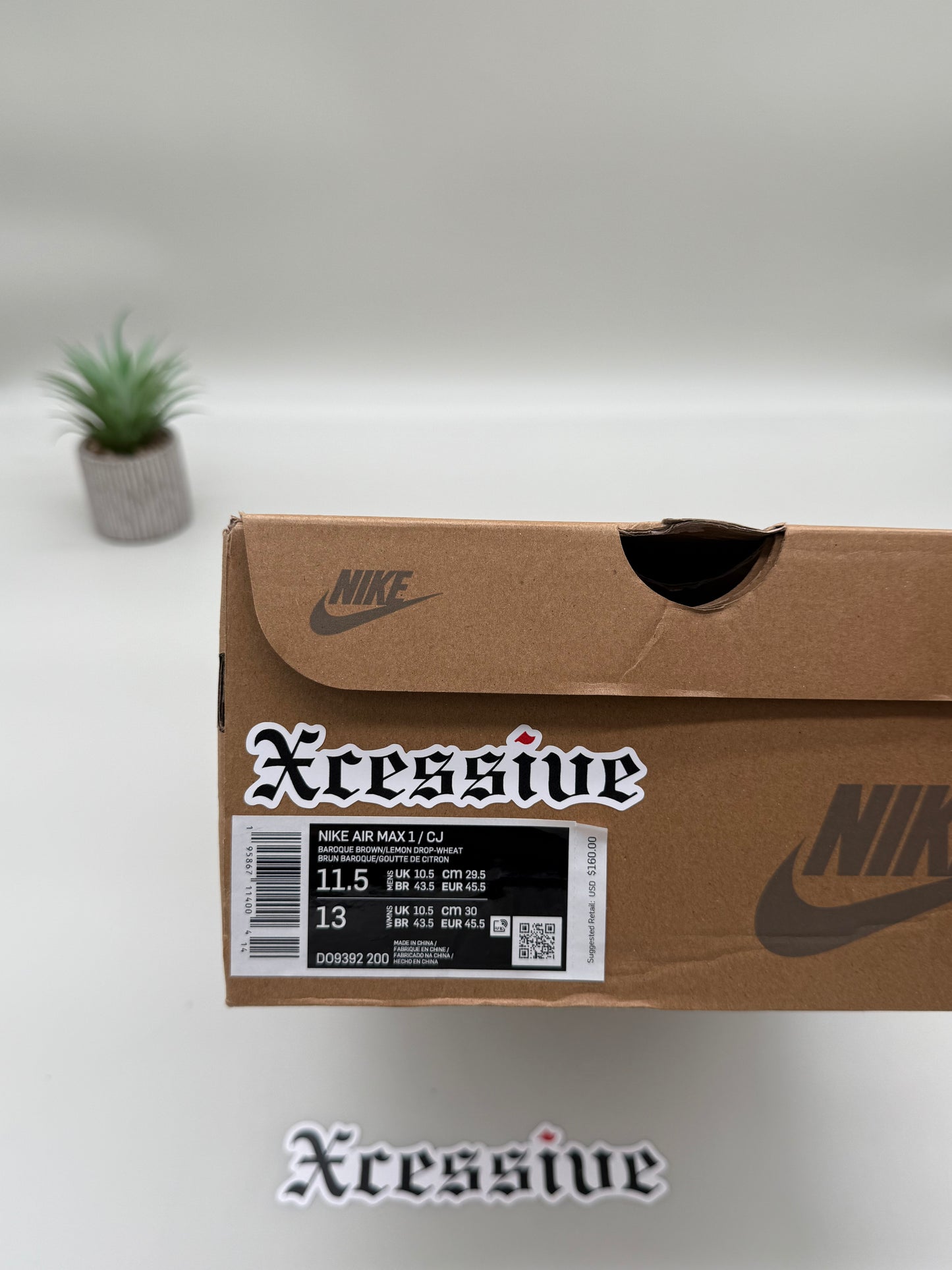 Nike Air Max 1 Travis Scott Baroque Brown