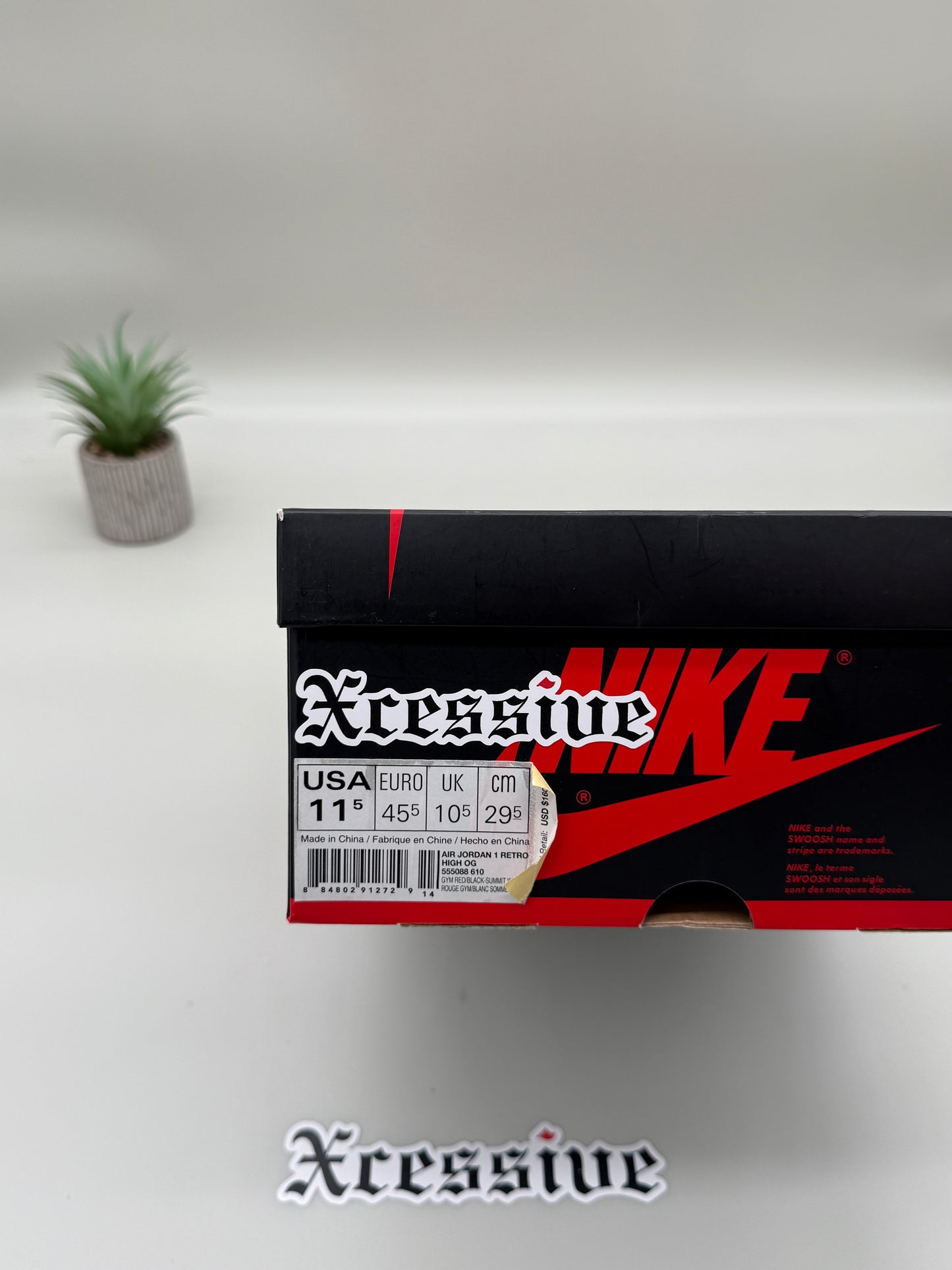 Jordan 1 Bred Toe