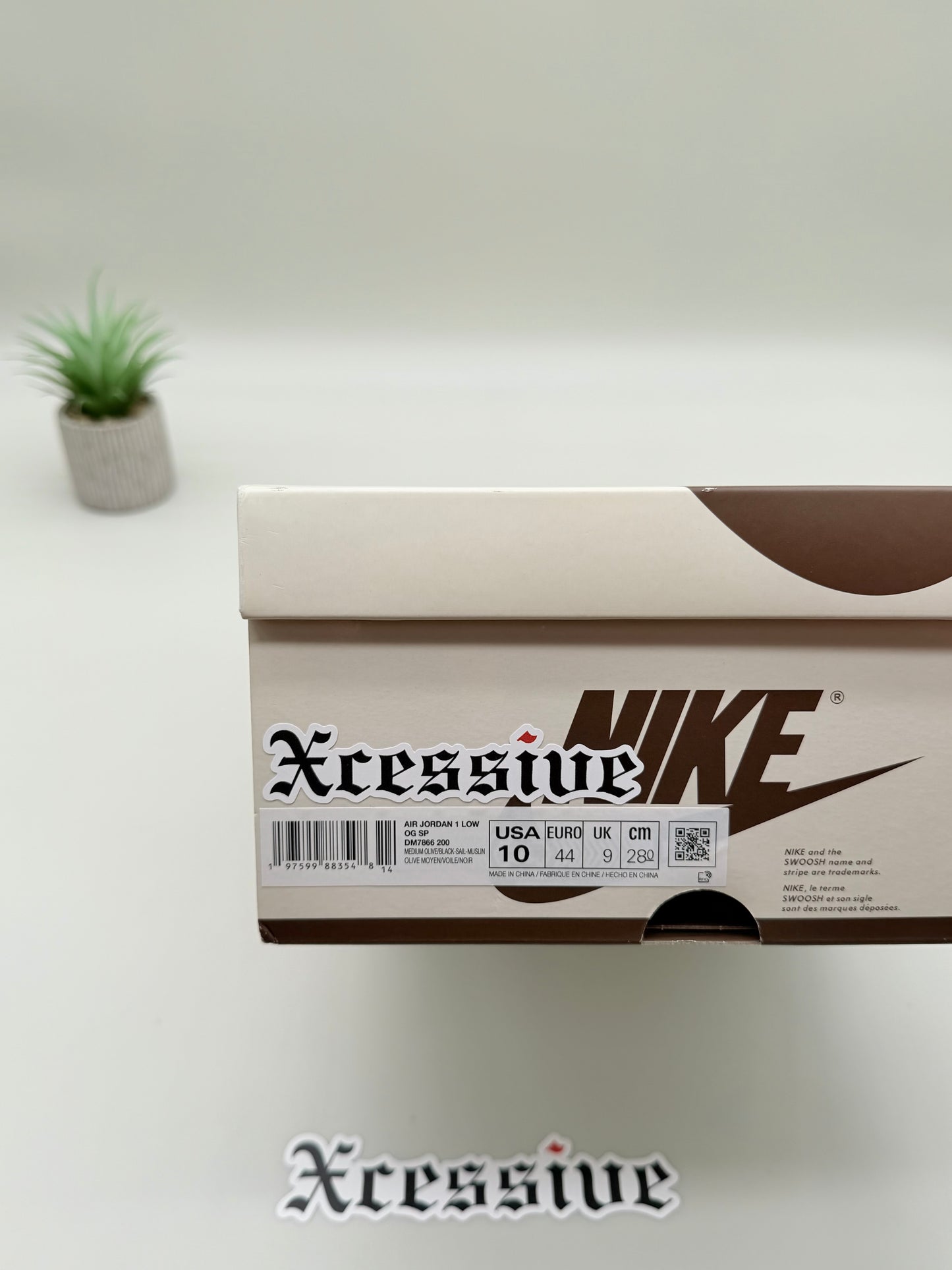 Jordan 1 Low Travis Scott Medium Olive