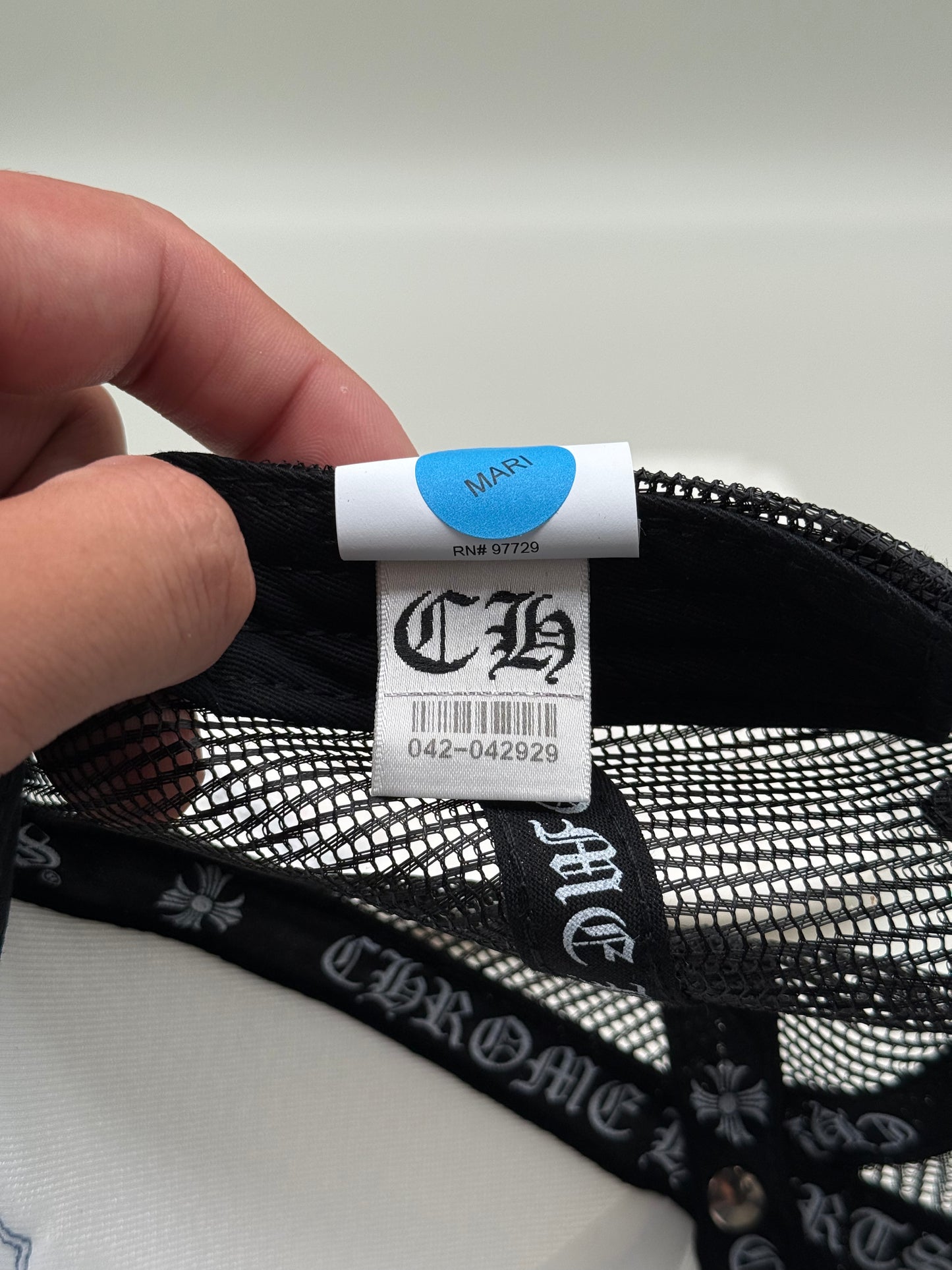 Chrome Hearts 4th of July Triple Cross Trucker Hat