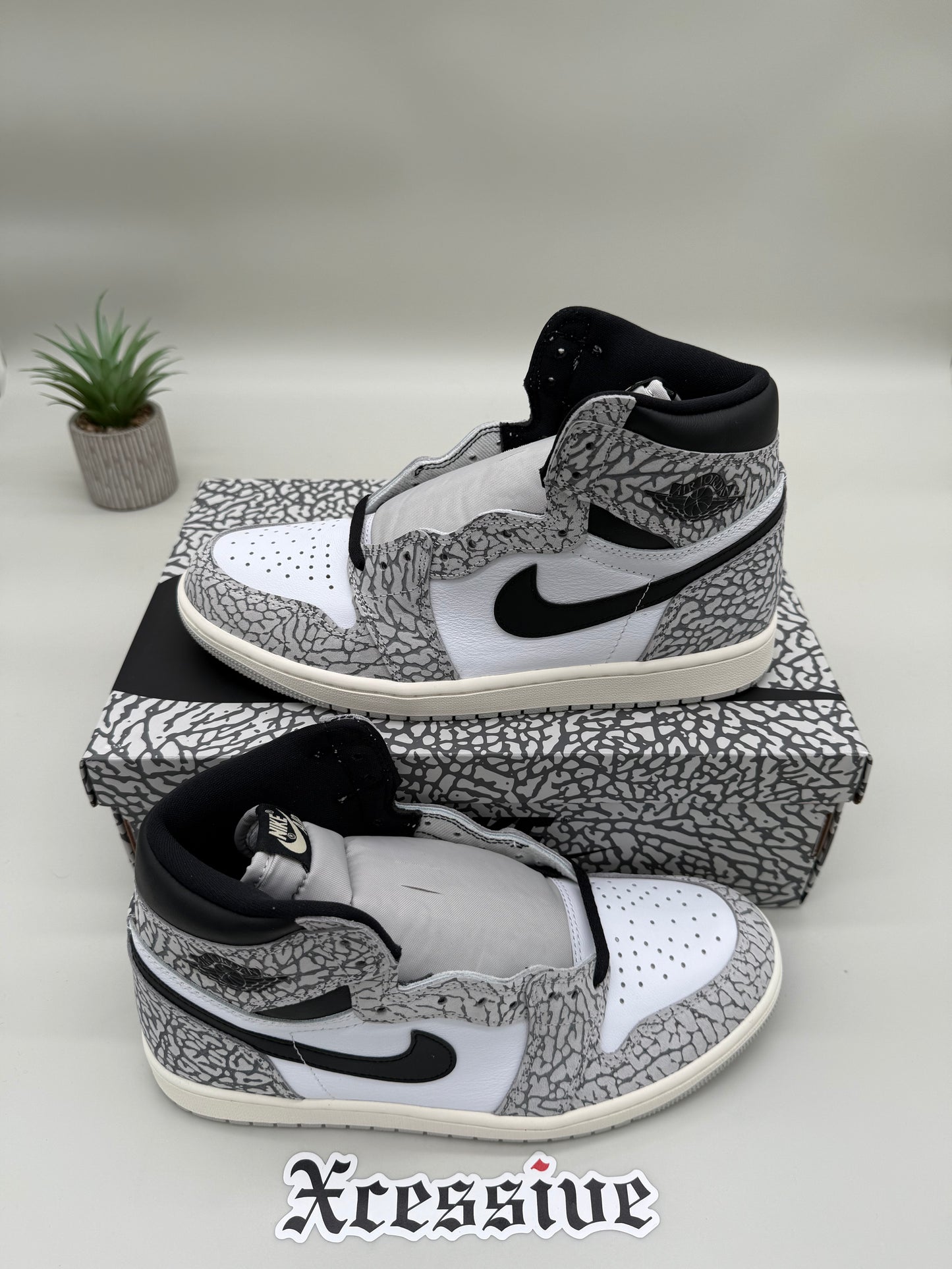 Jordan 1 White Cement