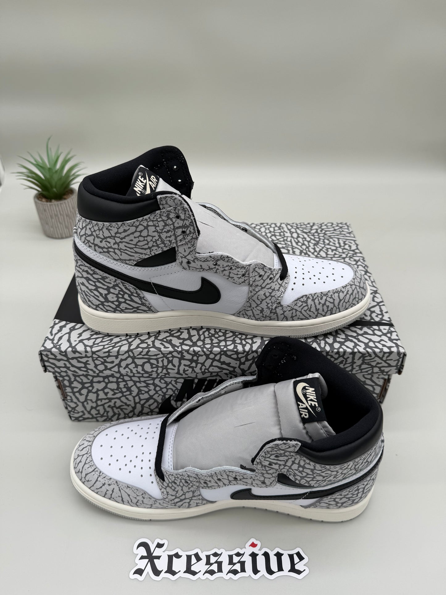 Jordan 1 White Cement