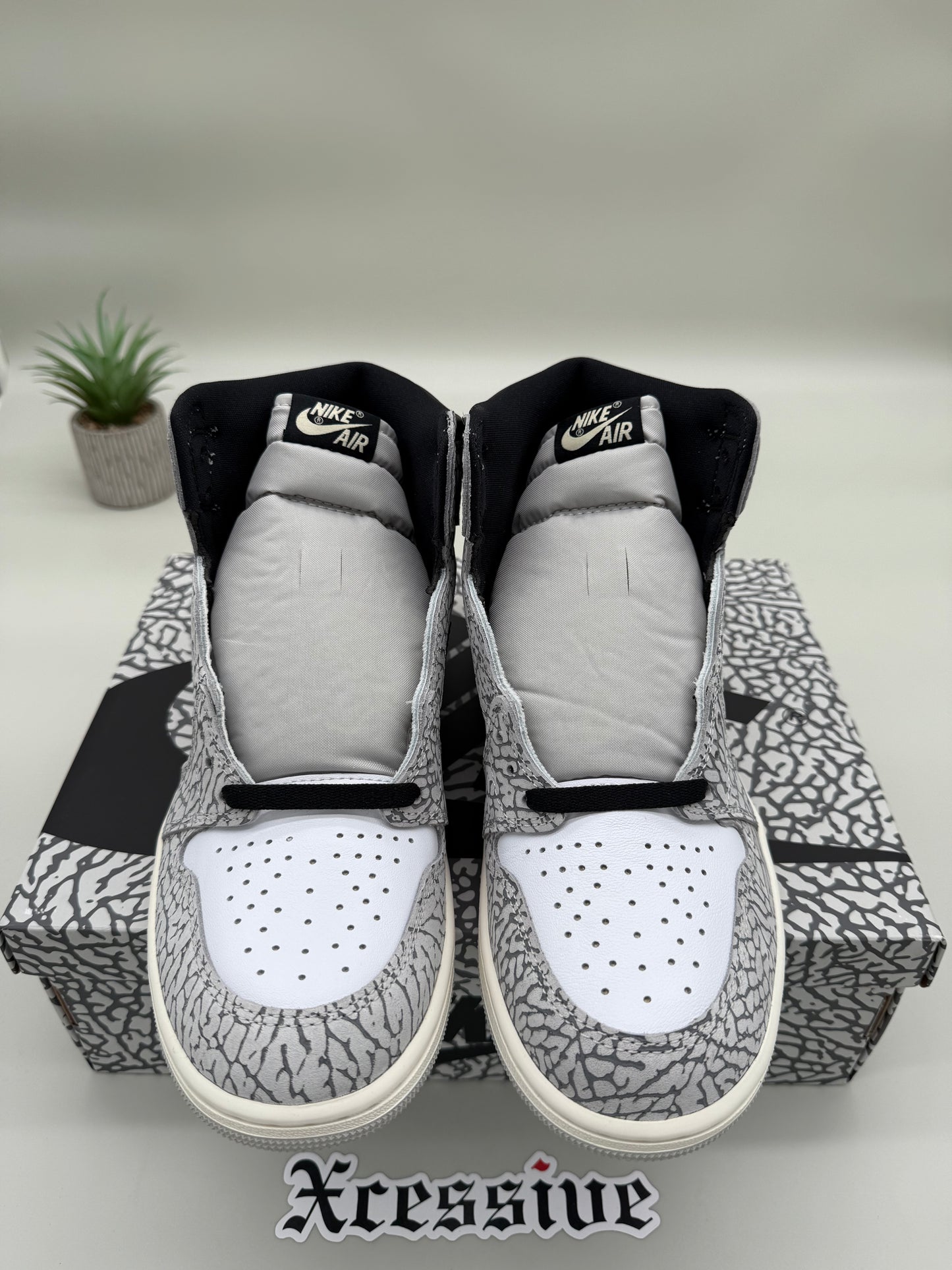 Jordan 1 White Cement