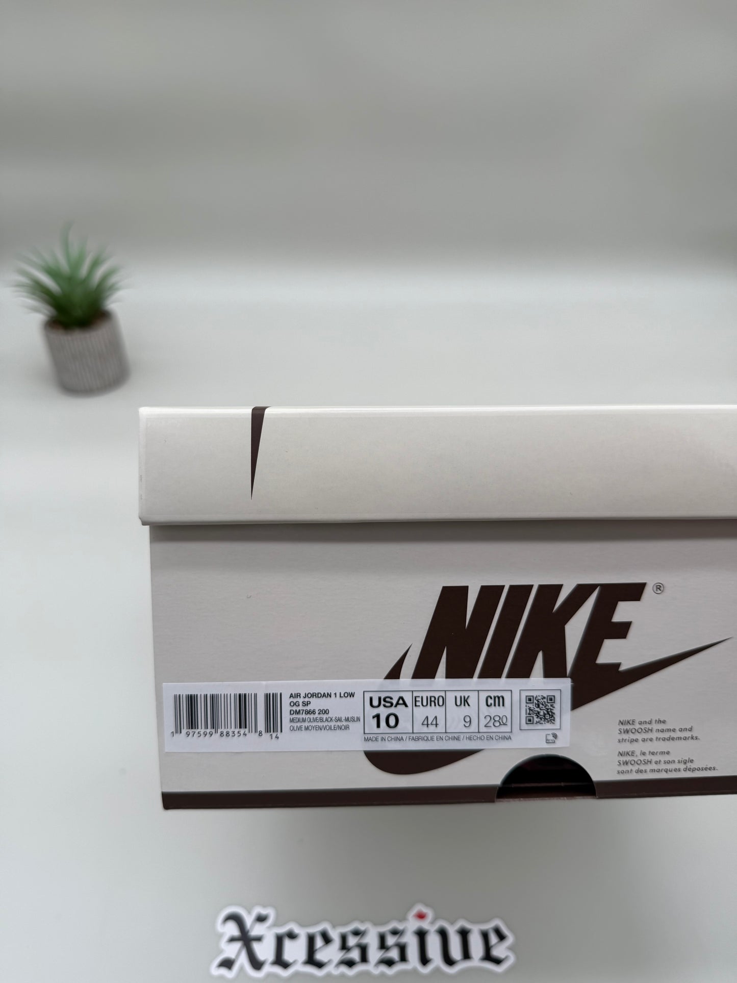 Jordan 1 Low Travis Scott Medium Olive