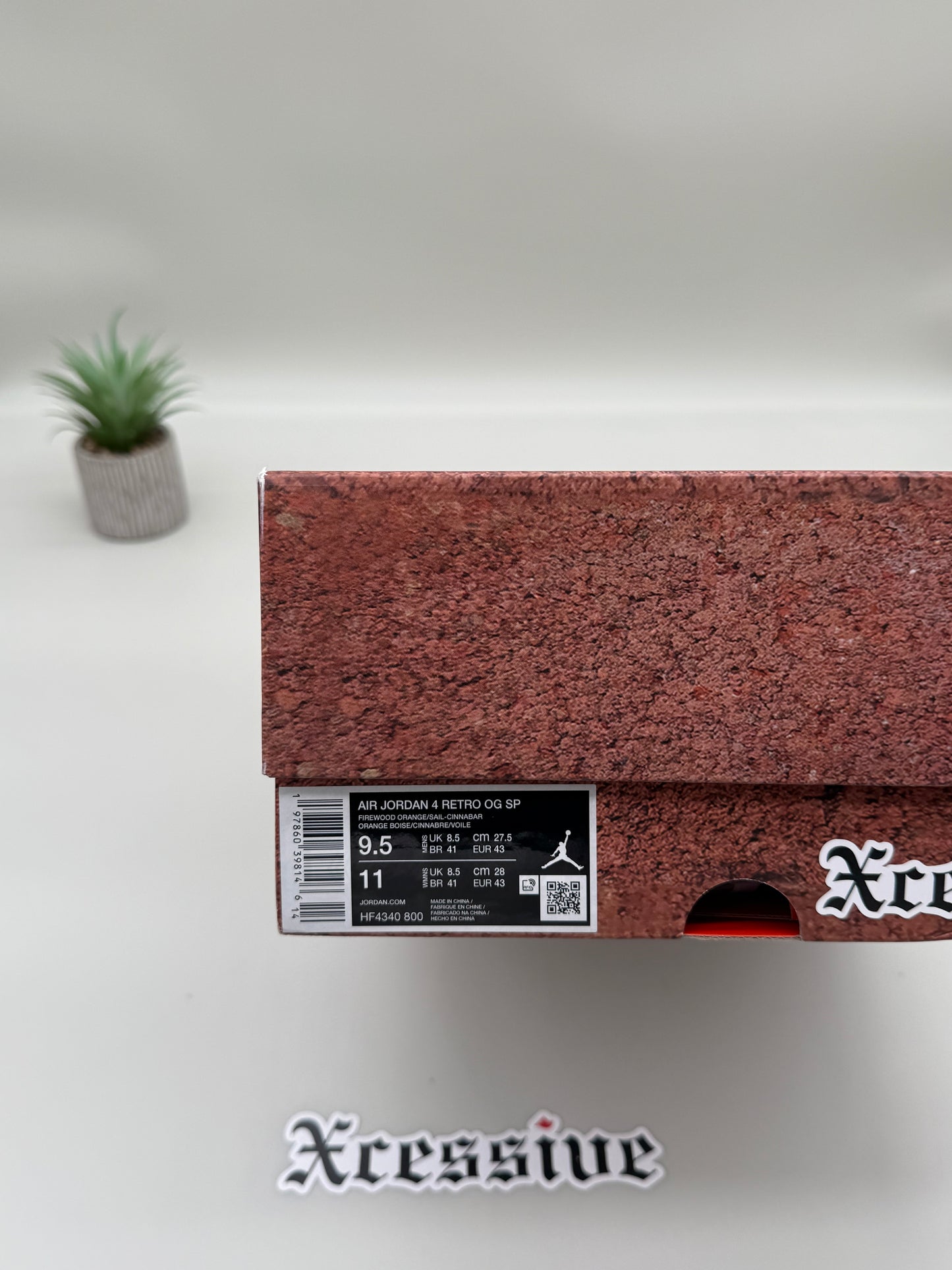 Jordan 4 Nigel Sylvester Brick by Brick