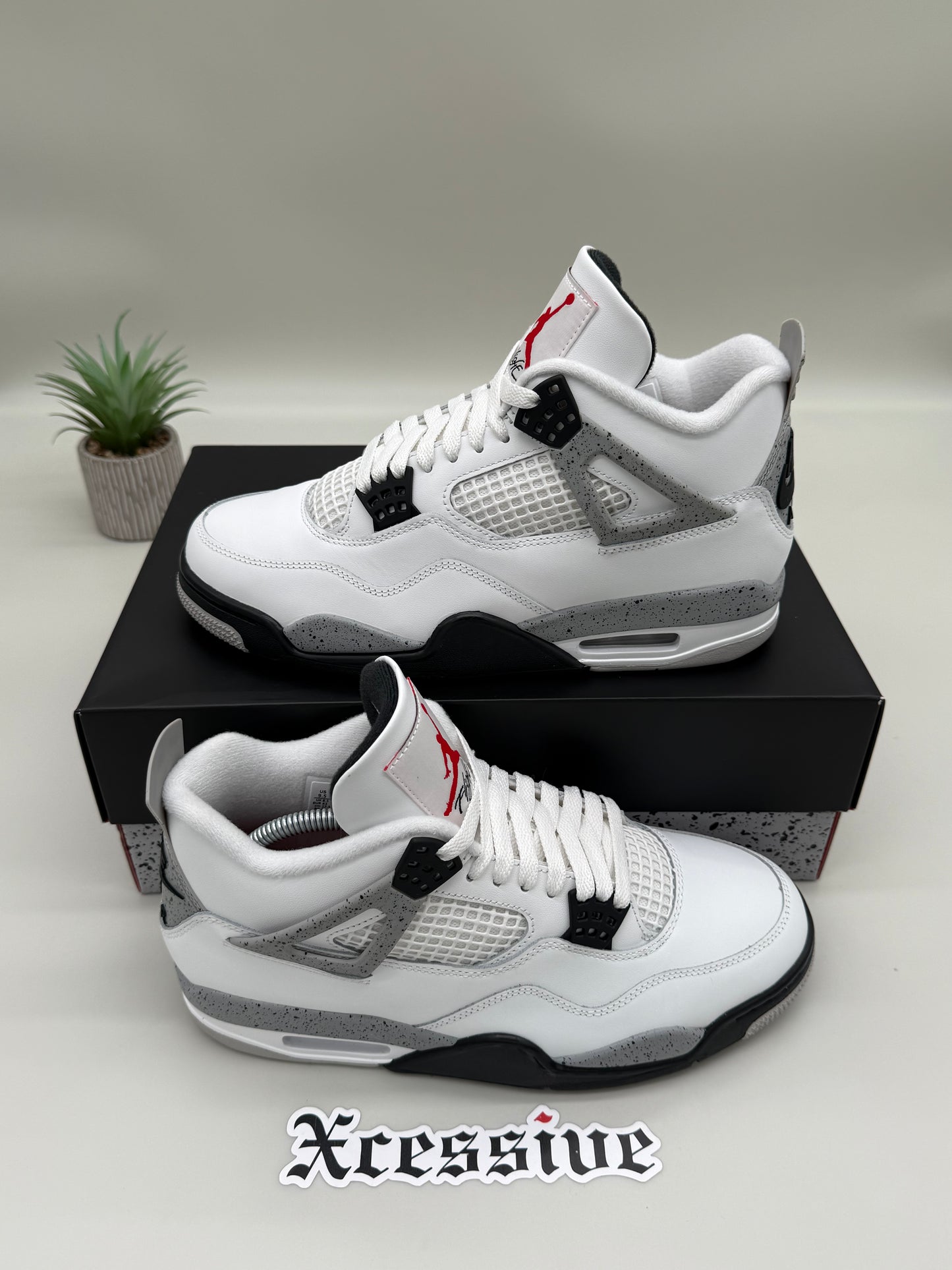 Jordan 4 White Cement