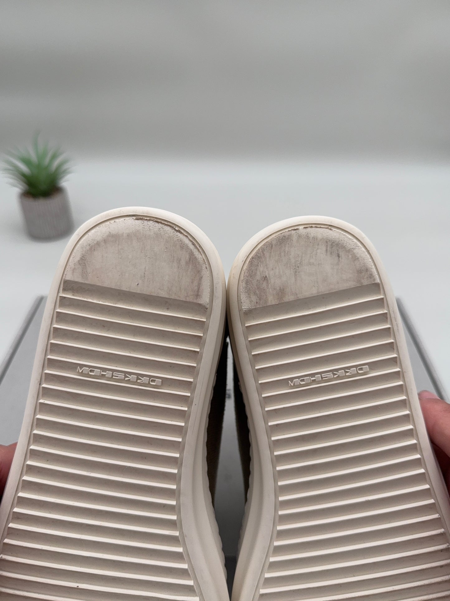 Rick Owens DRKSHDW Vintage Sneaker Pale Green