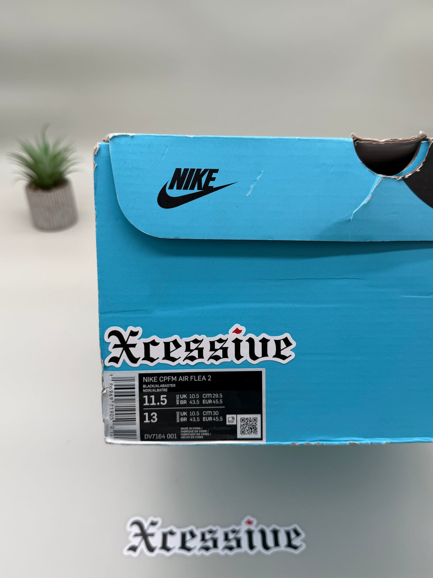 Nike CPFM Air Flea 2 Black Alabaster