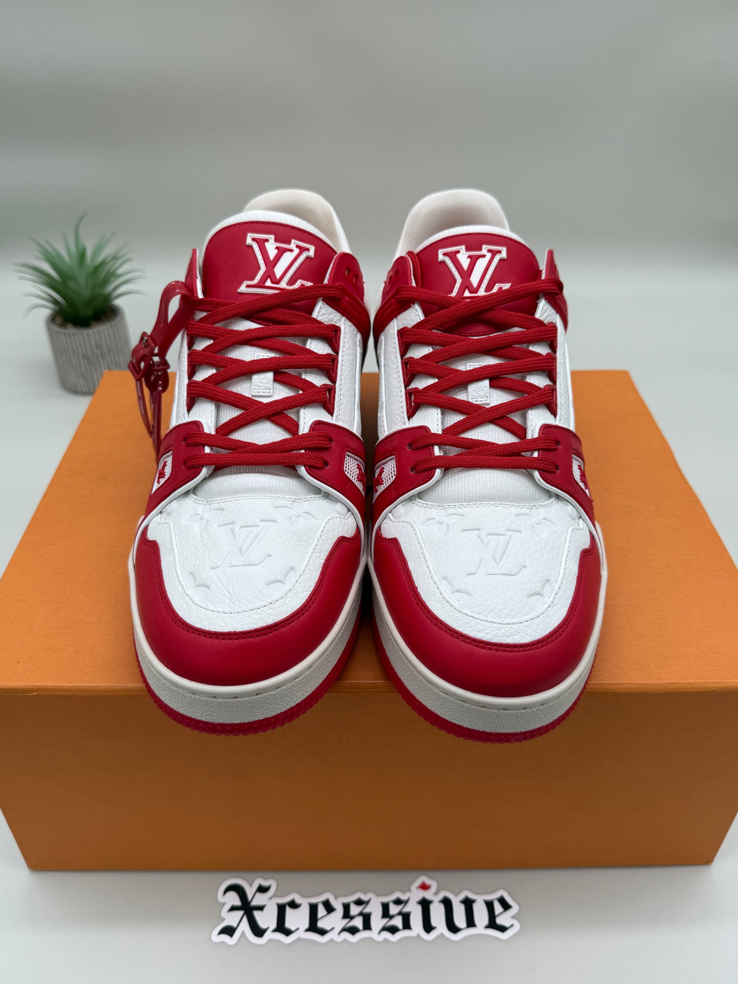 Louis Vuitton Trainer Red