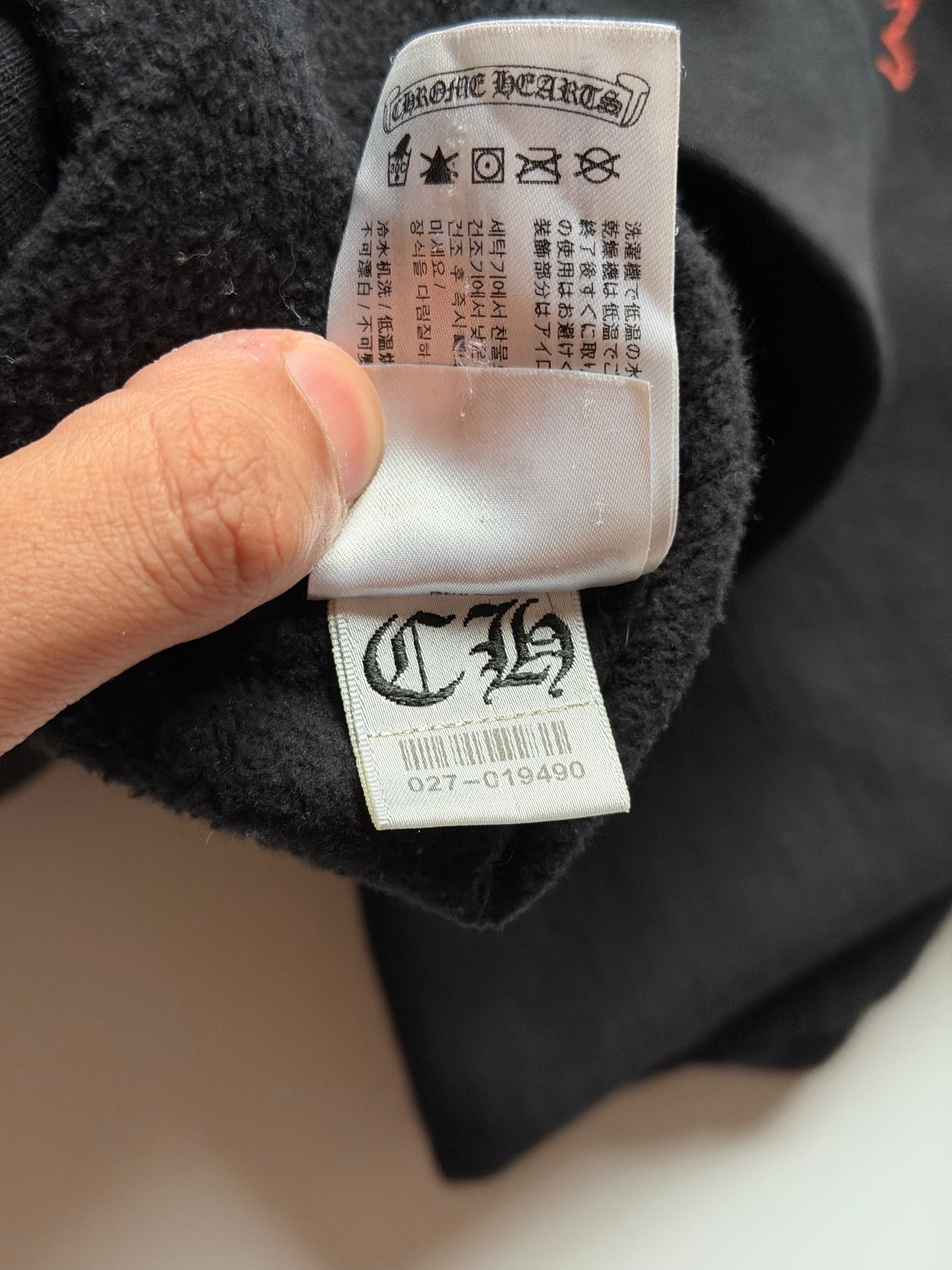 Chrome Hearts Gradient T-Bar Hoodie