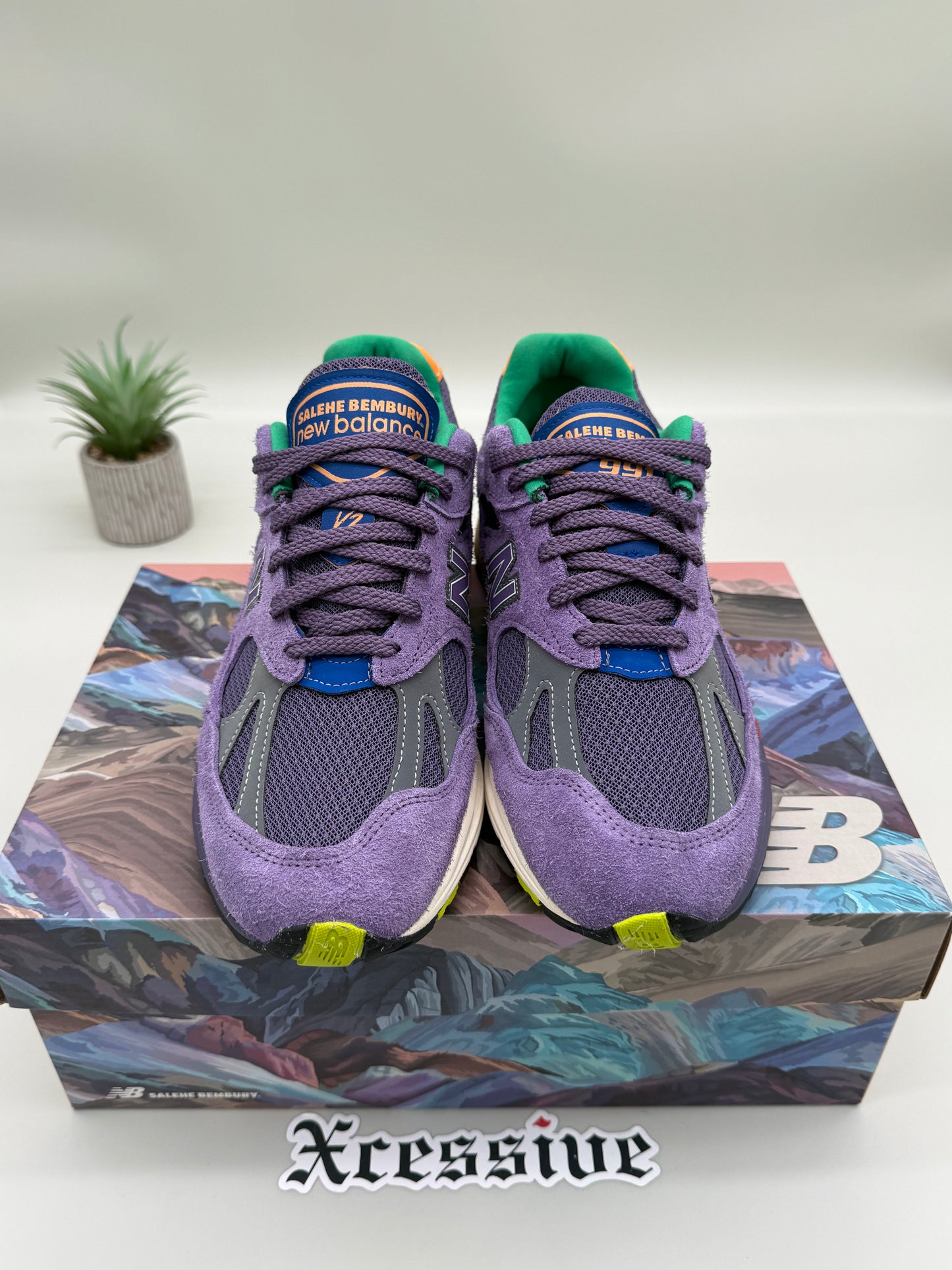 New Balance 991v2 Salehe Bembury Colors Be The Palette