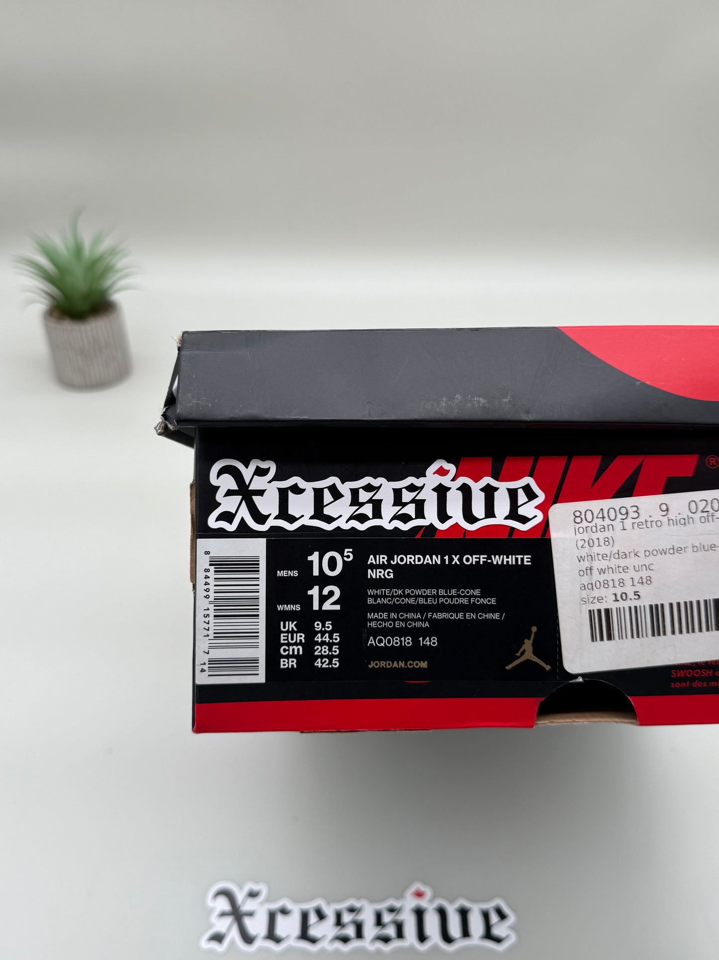 Off-White Jordan 1 UNC