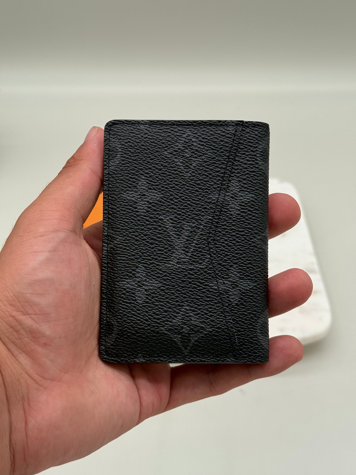 Louis Vuitton Pocket Organizer Monogram Eclipse