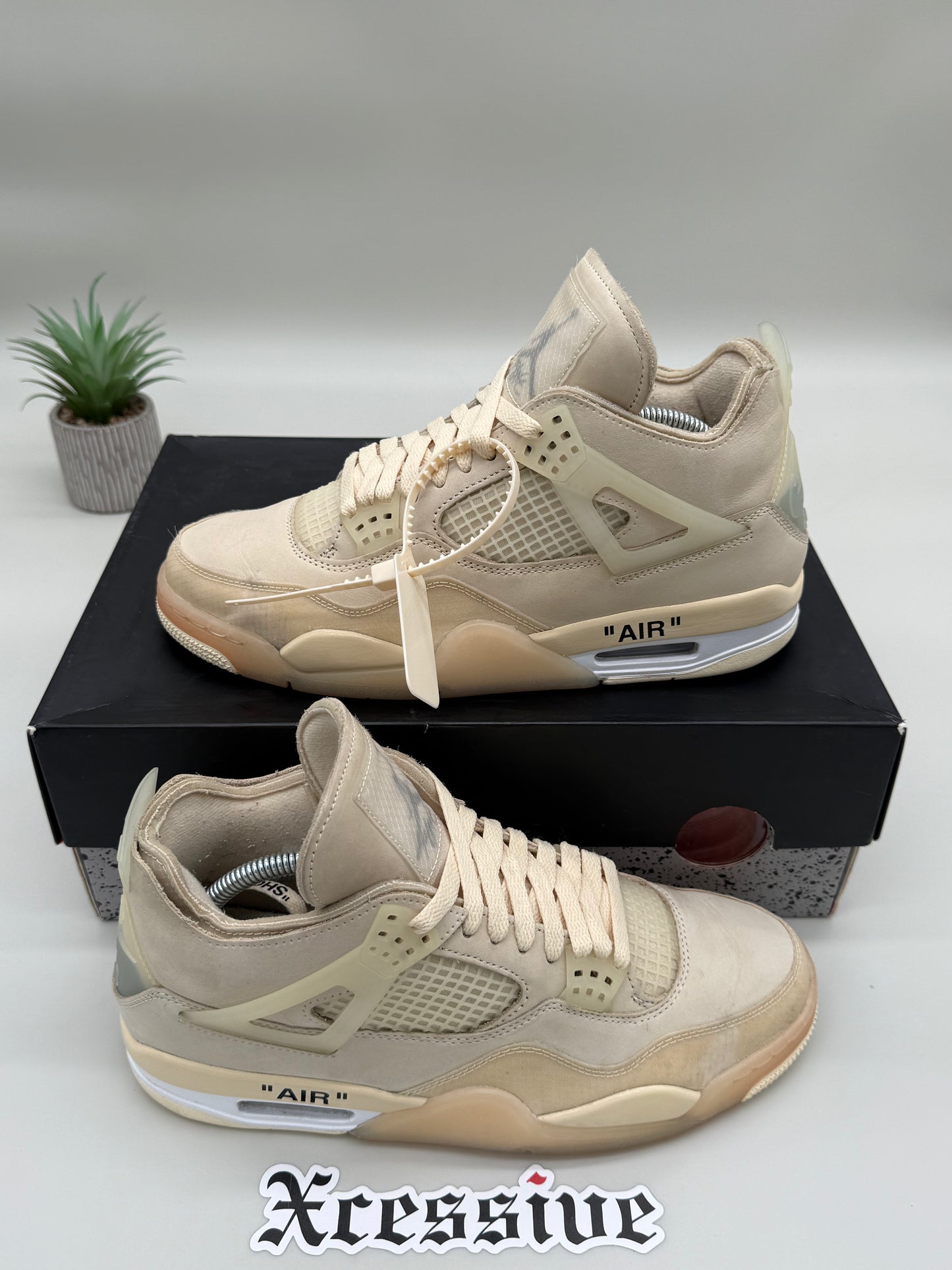 Off-White Jordan 4 Sail