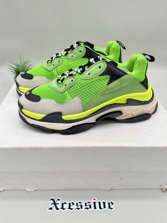 Balenciaga Triples S Lime Green