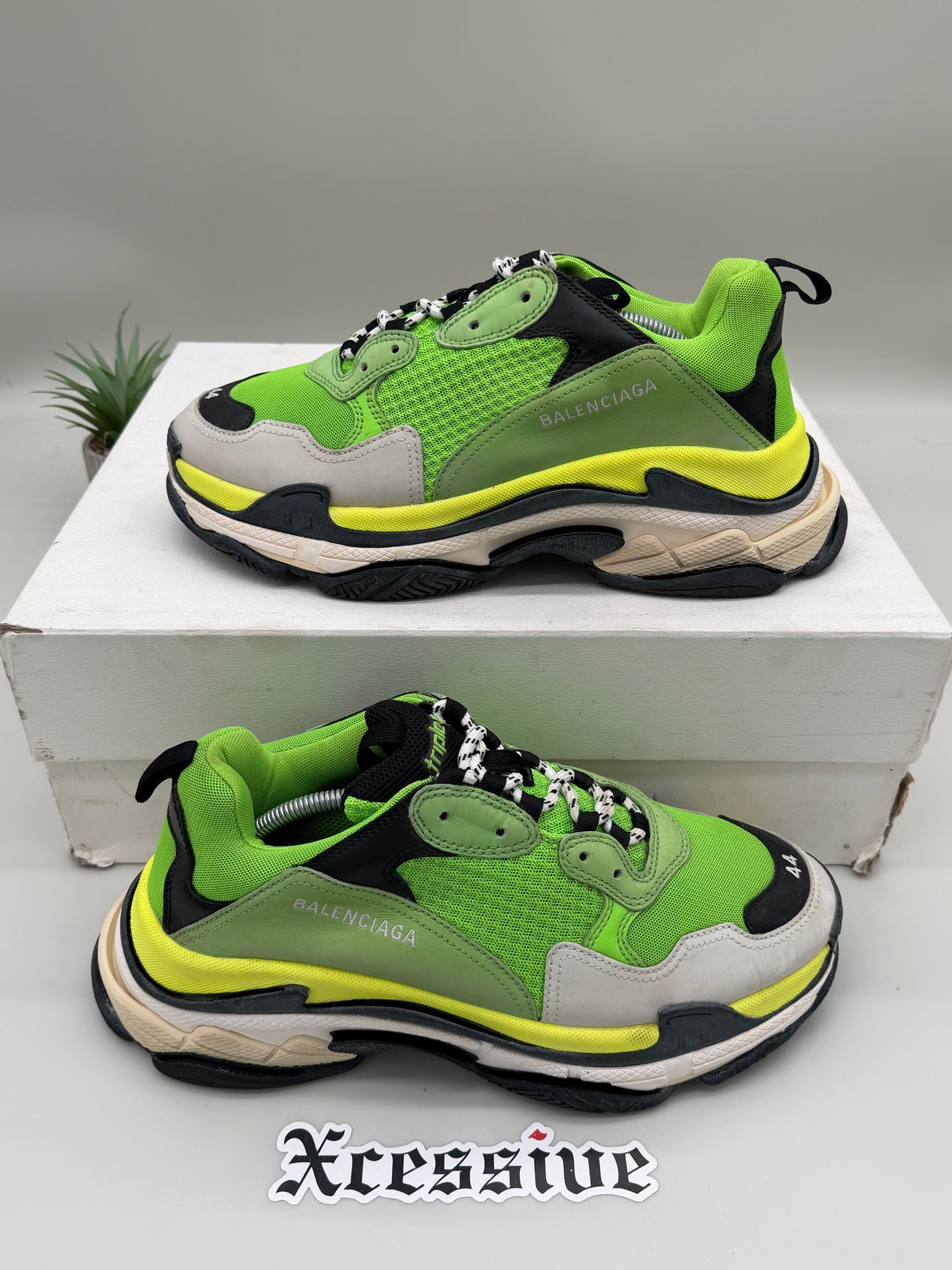 Balenciaga Triples S Lime Green