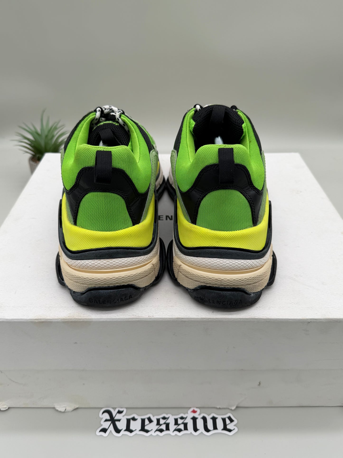Balenciaga Triples S Lime Green