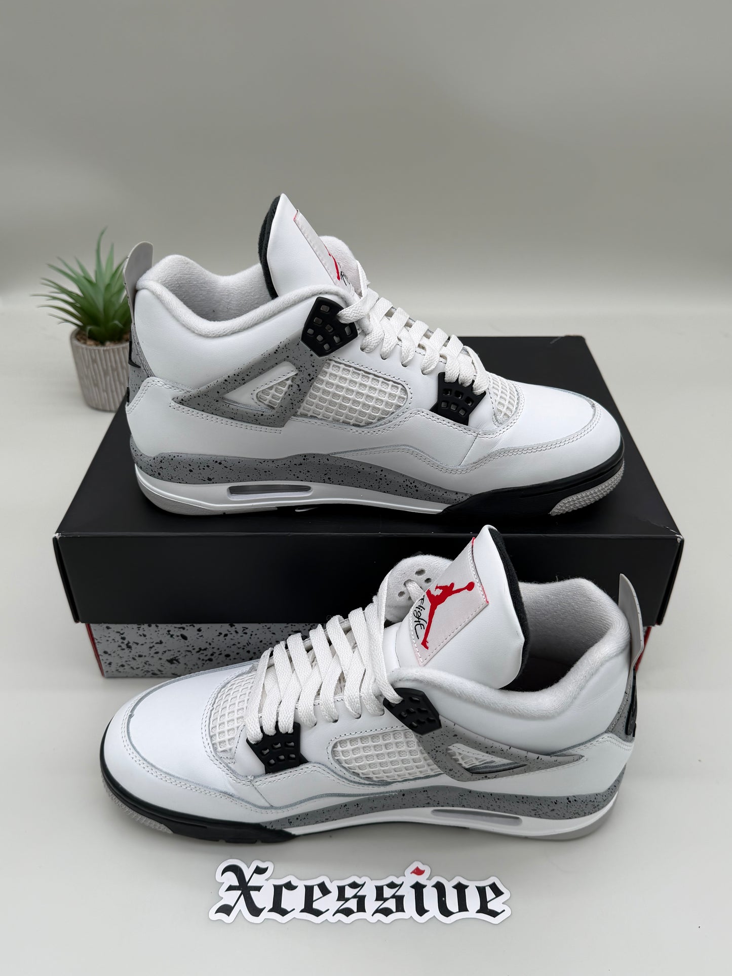 Jordan 4 White Cement