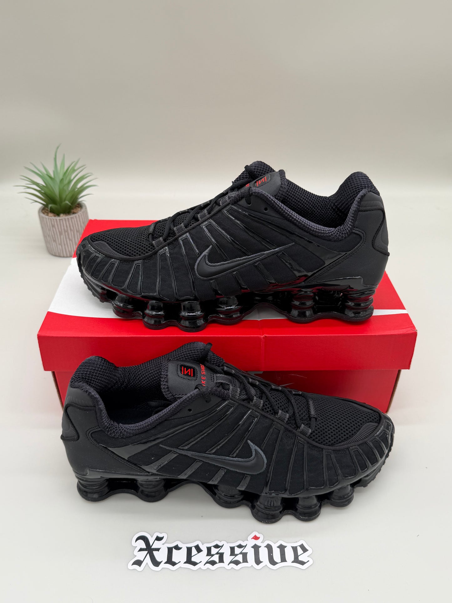 Nike Shox TL Black Metallic Hematite