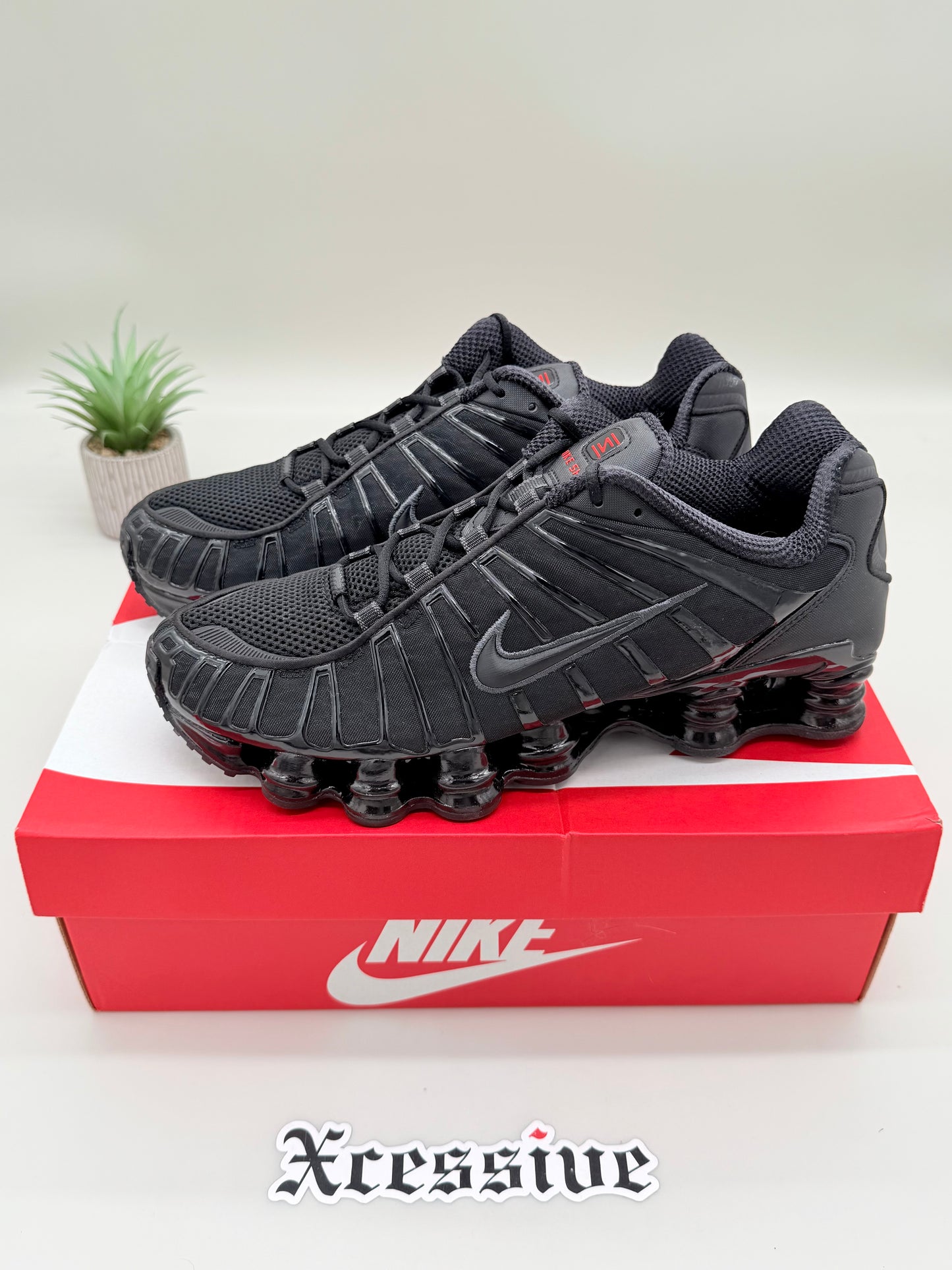 Nike Shox TL Black Metallic Hematite