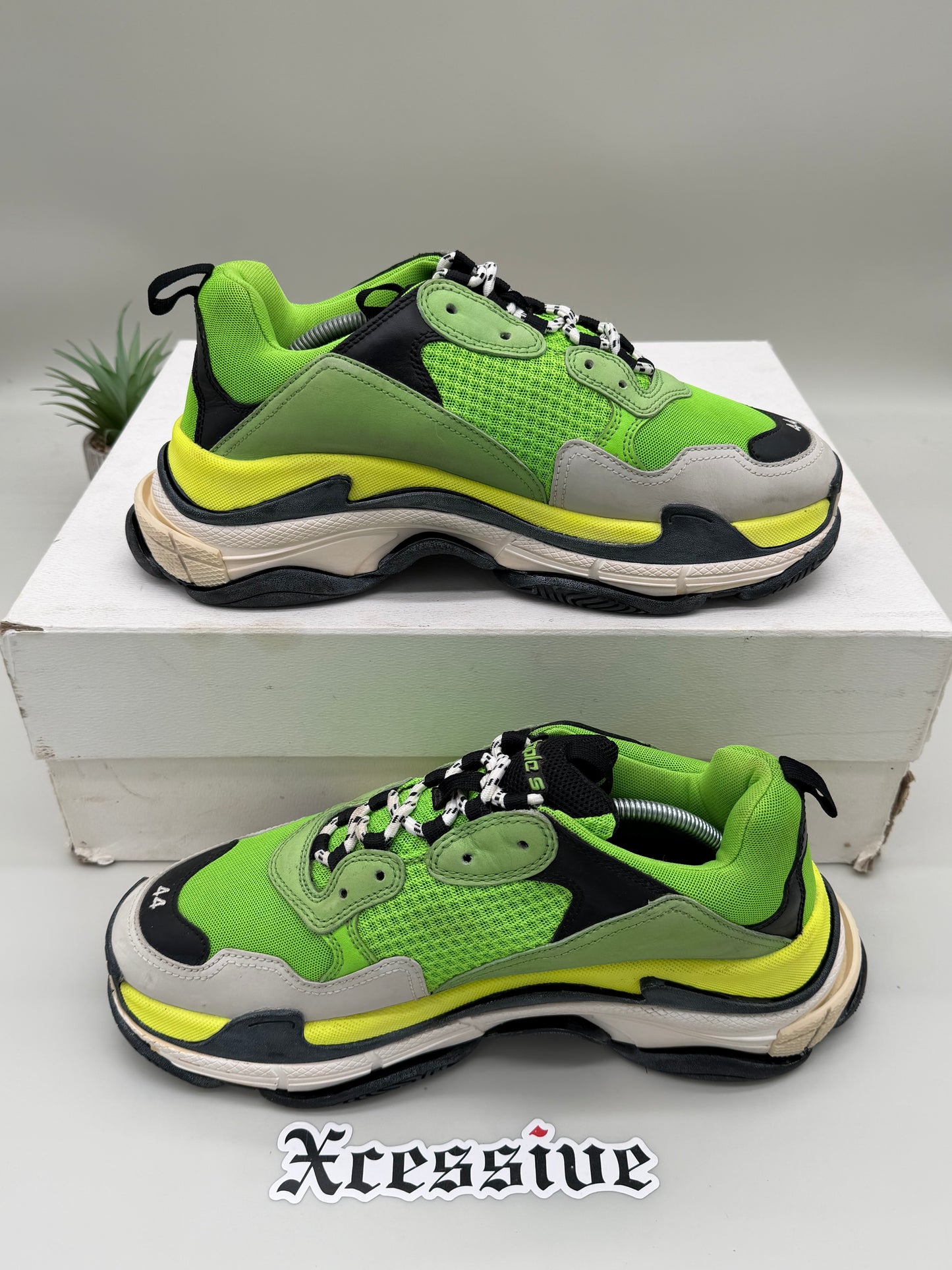 Balenciaga Triples S Lime Green